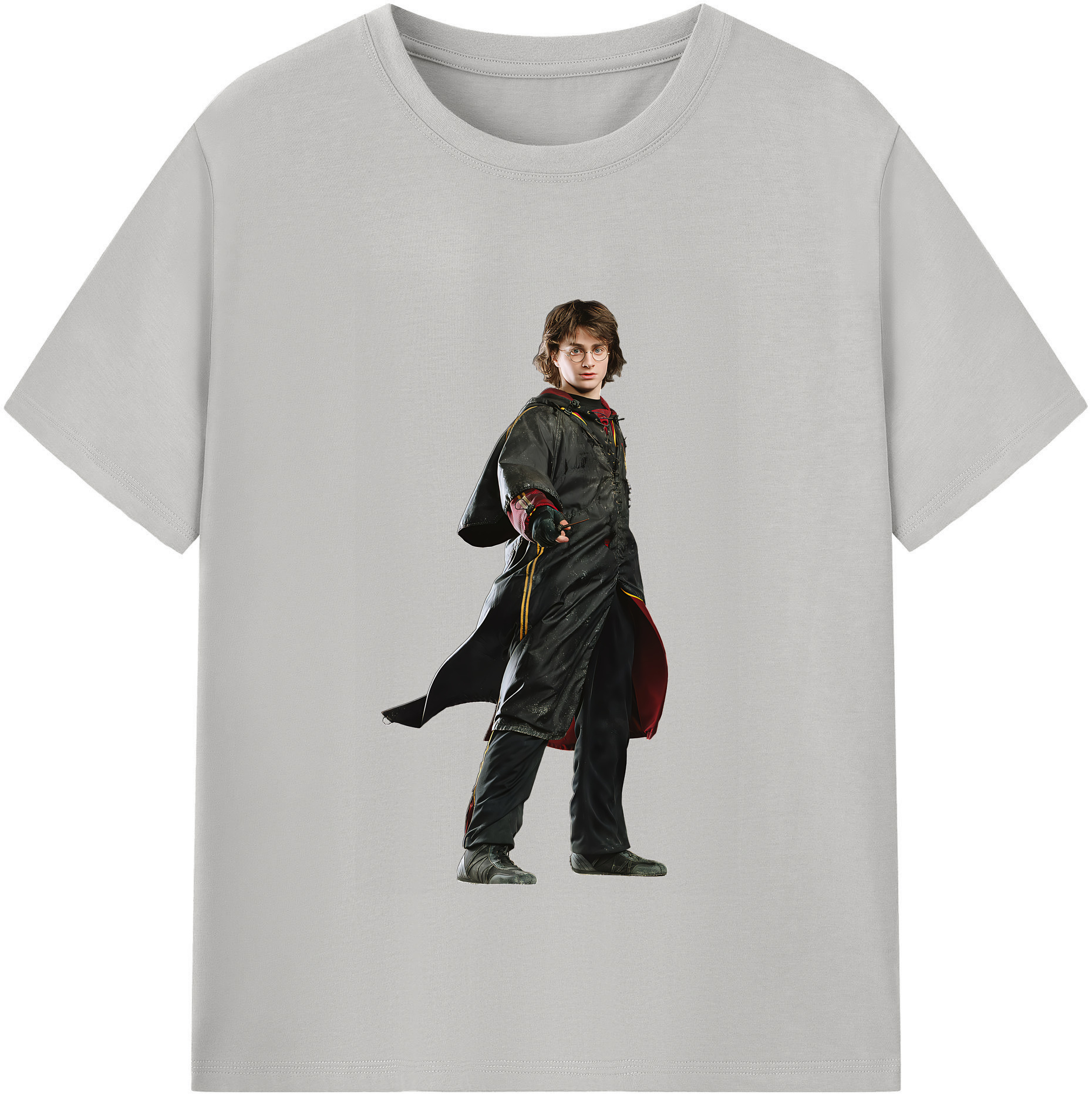 （画像用） Harry Potter ハリー・ポッターシリーズ レディースカジュアルプリントTシャツ（綿100％）