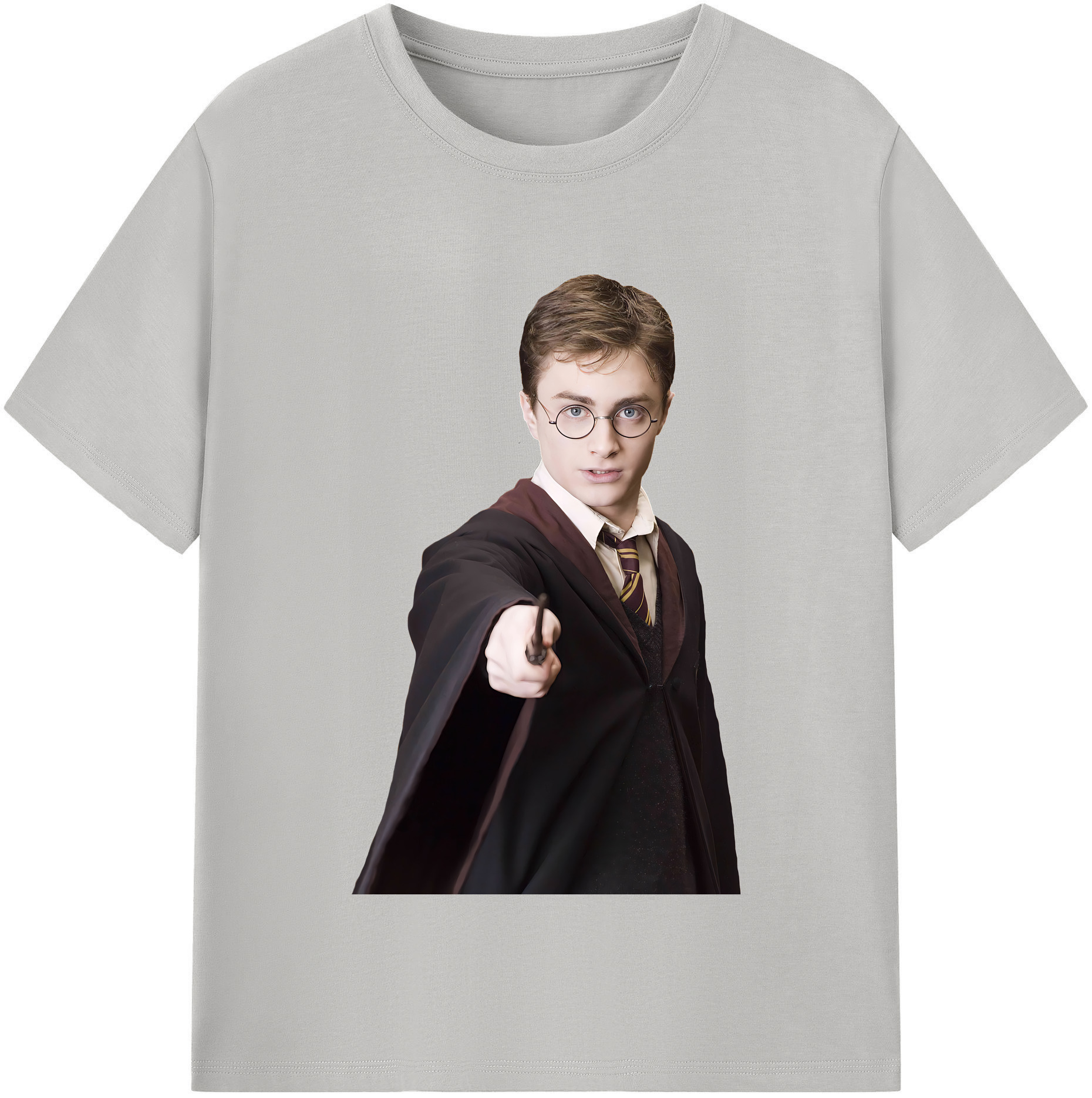 （画像用） Harry Potter ハリー・ポッターシリーズ レディースカジュアルプリントTシャツ（綿100％）