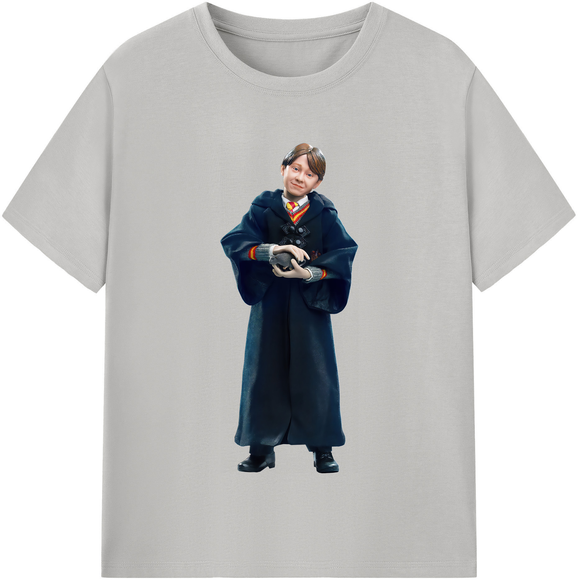 （画像用） Harry Potter ハリー・ポッターシリーズ レディースカジュアルプリントTシャツ（綿100％）