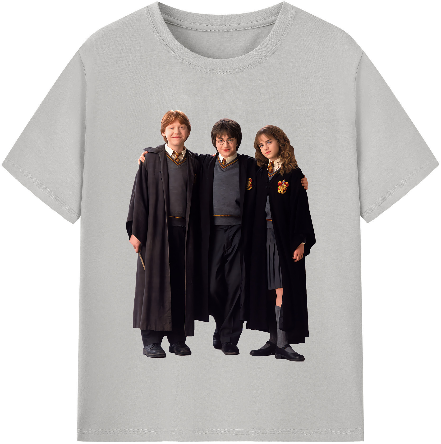 （画像用） Harry Potter ハリー・ポッターシリーズ レディースカジュアルプリントTシャツ（綿100％）