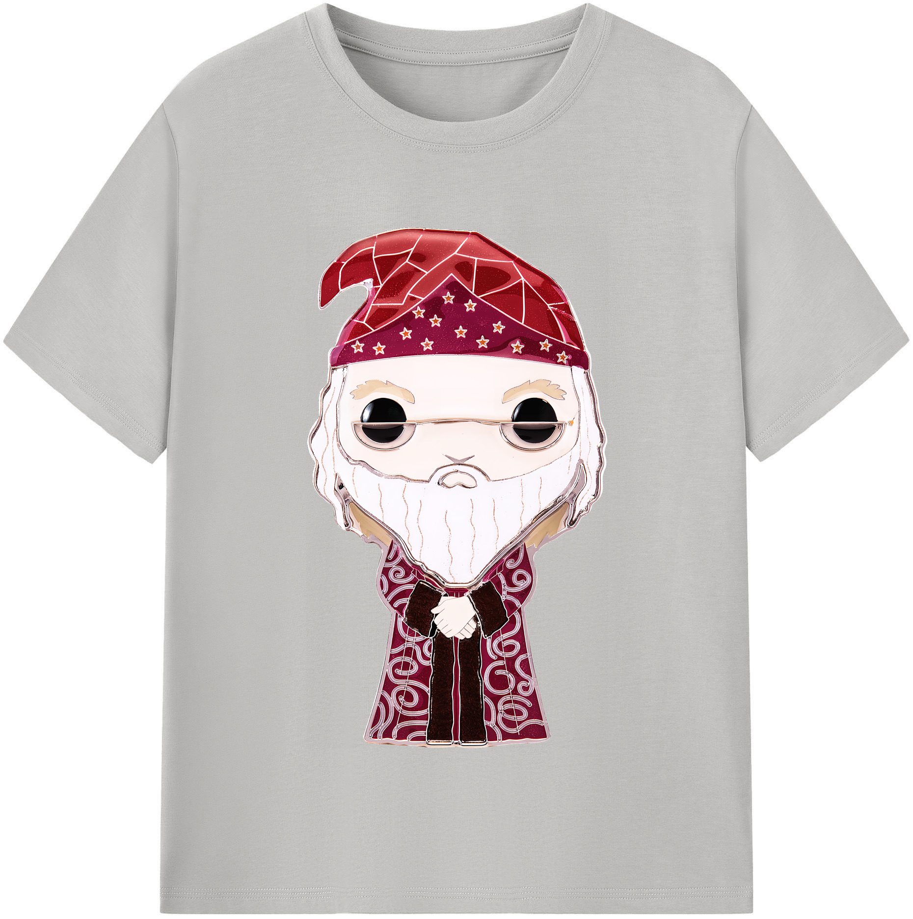 （画像用） Harry Potter ハリー・ポッターシリーズ レディースカジュアルプリントTシャツ（綿100％）