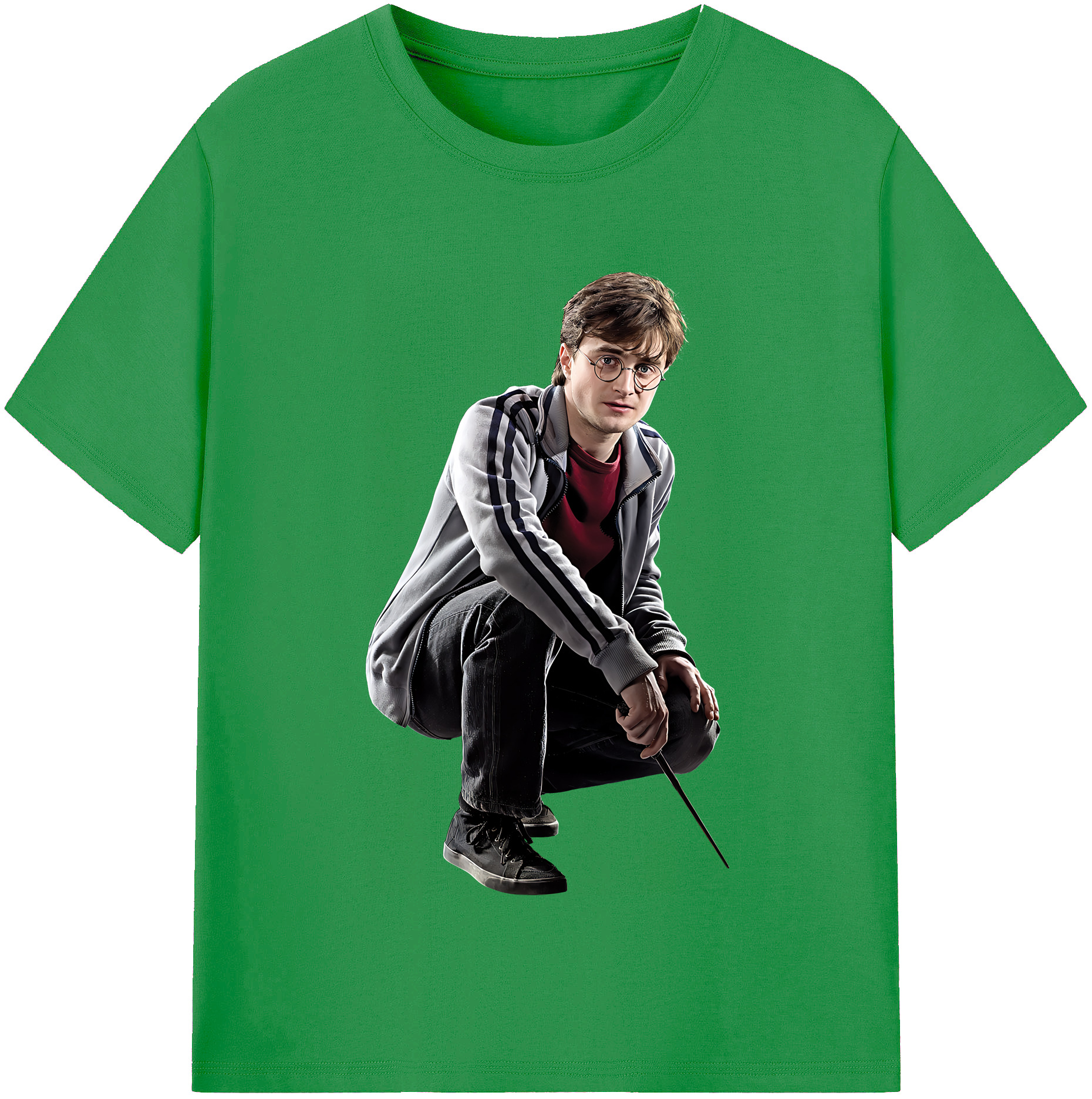 （画像用） Harry Potter ハリー・ポッターシリーズ レディースカジュアルプリントTシャツ（綿100％）