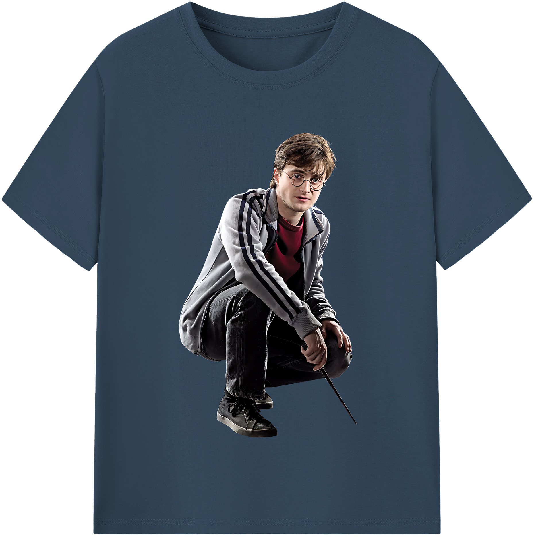 （画像用） Harry Potter ハリー・ポッターシリーズ レディースカジュアルプリントTシャツ（綿100％）