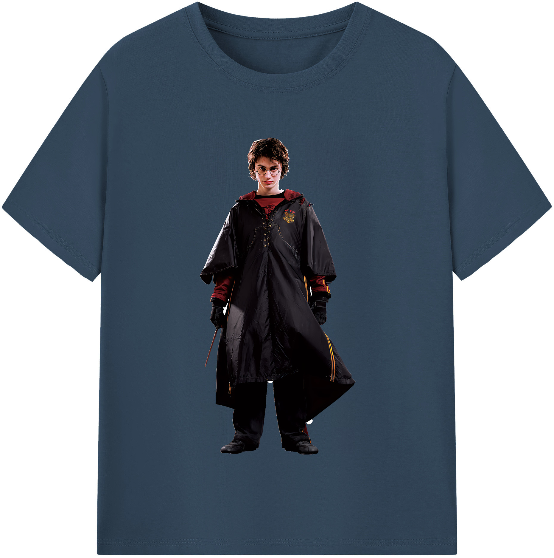 （画像用） Harry Potter ハリー・ポッターシリーズ レディースカジュアルプリントTシャツ（綿100％）