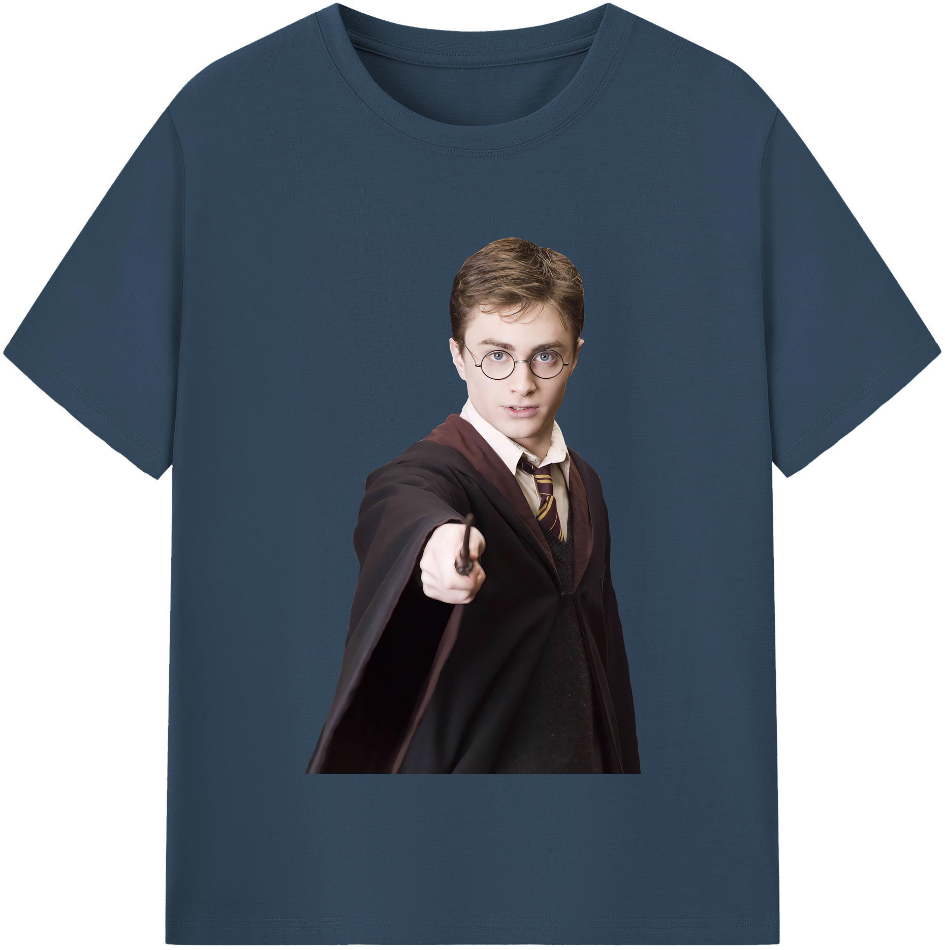 （画像用） Harry Potter ハリー・ポッターシリーズ レディースカジュアルプリントTシャツ（綿100％）