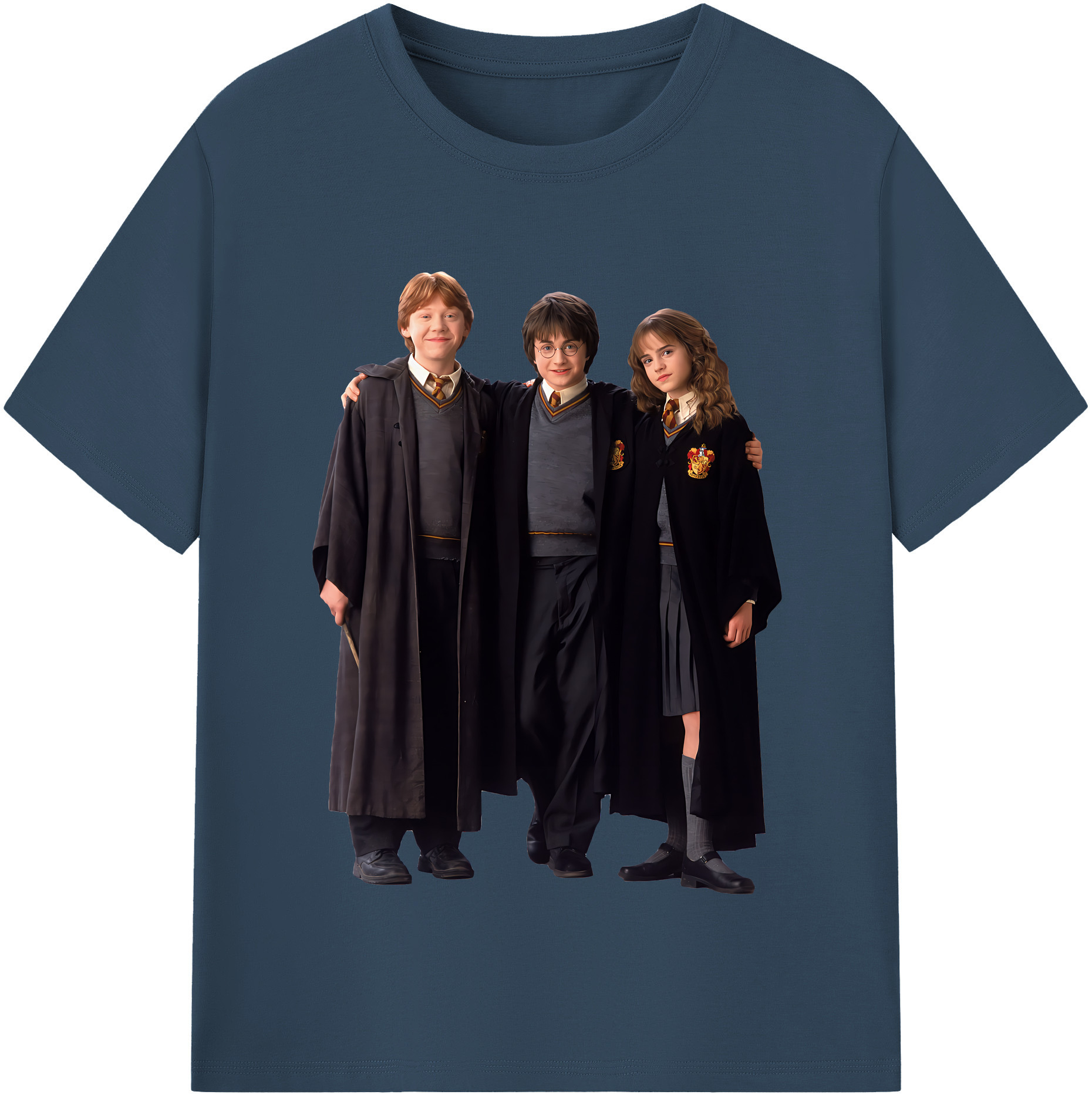 （画像用） Harry Potter ハリー・ポッターシリーズ レディースカジュアルプリントTシャツ（綿100％）