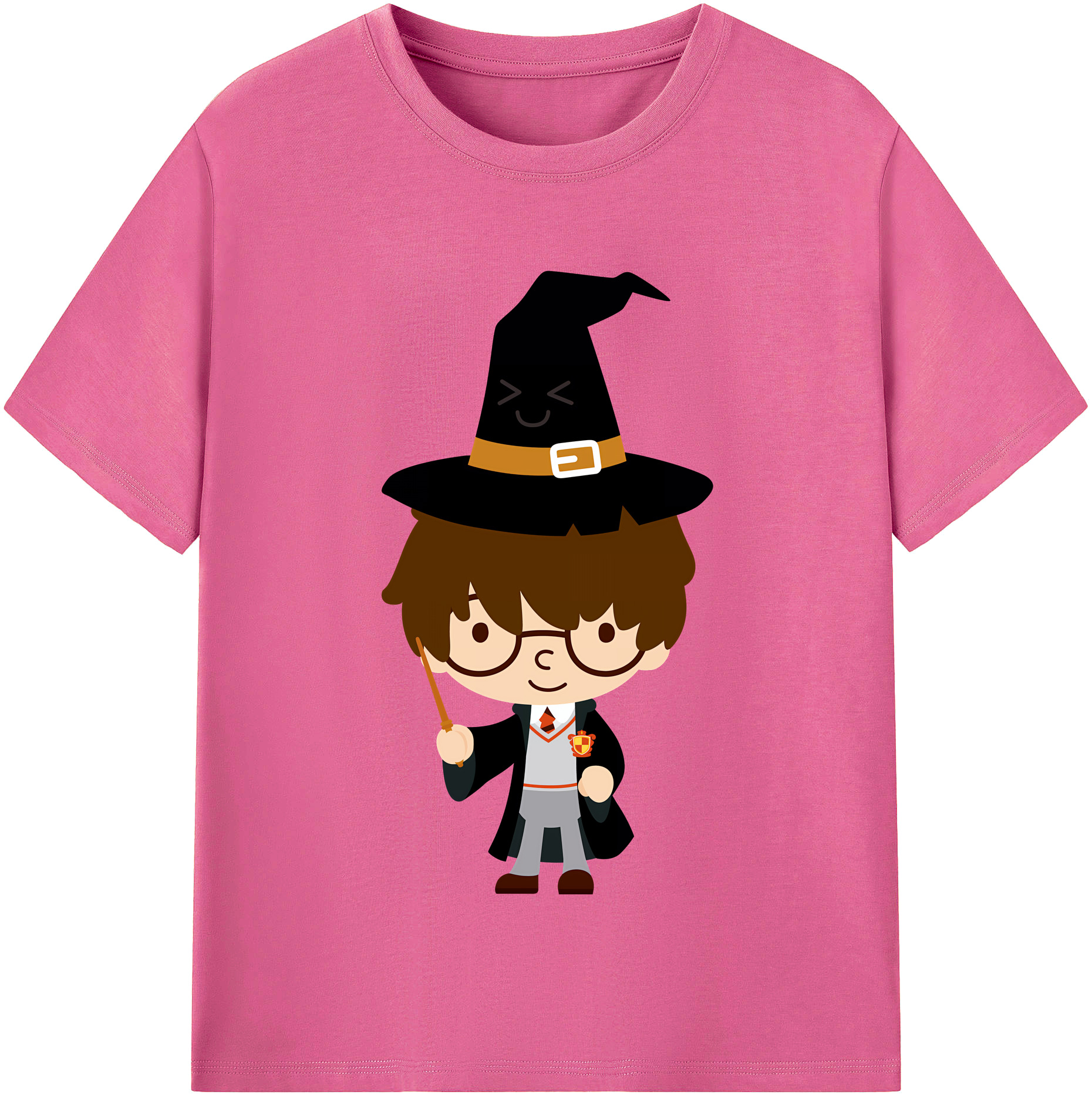 （画像用） Harry Potter ハリー・ポッターシリーズ レディースカジュアルプリントTシャツ（綿100％）