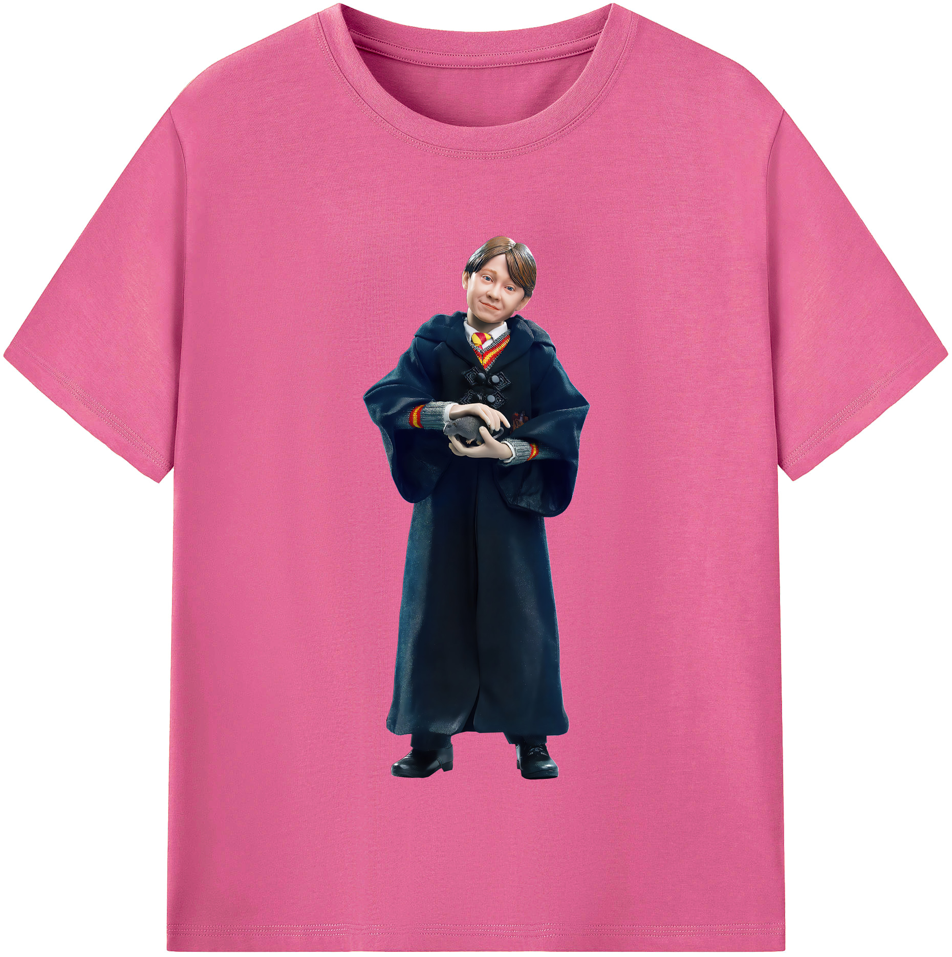 （画像用） Harry Potter ハリー・ポッターシリーズ レディースカジュアルプリントTシャツ（綿100％）
