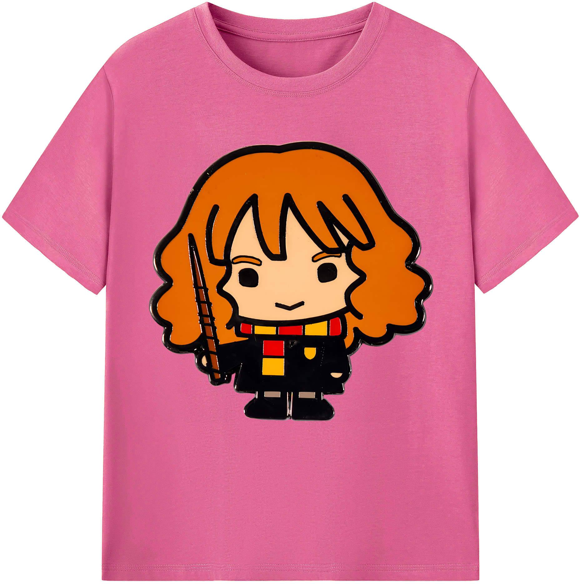 （画像用） Harry Potter ハリー・ポッターシリーズ レディースカジュアルプリントTシャツ（綿100％）