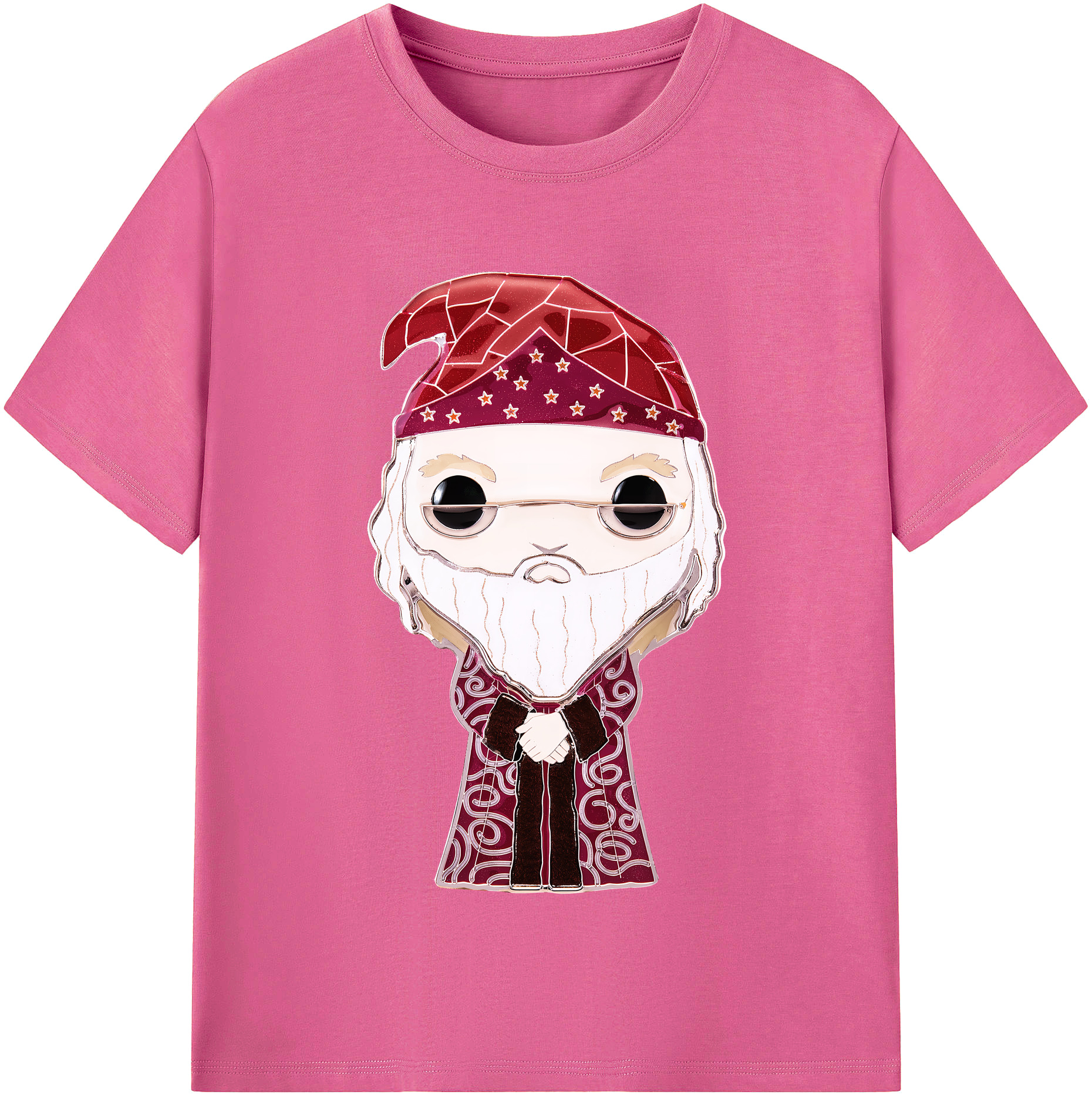 （画像用） Harry Potter ハリー・ポッターシリーズ レディースカジュアルプリントTシャツ（綿100％）