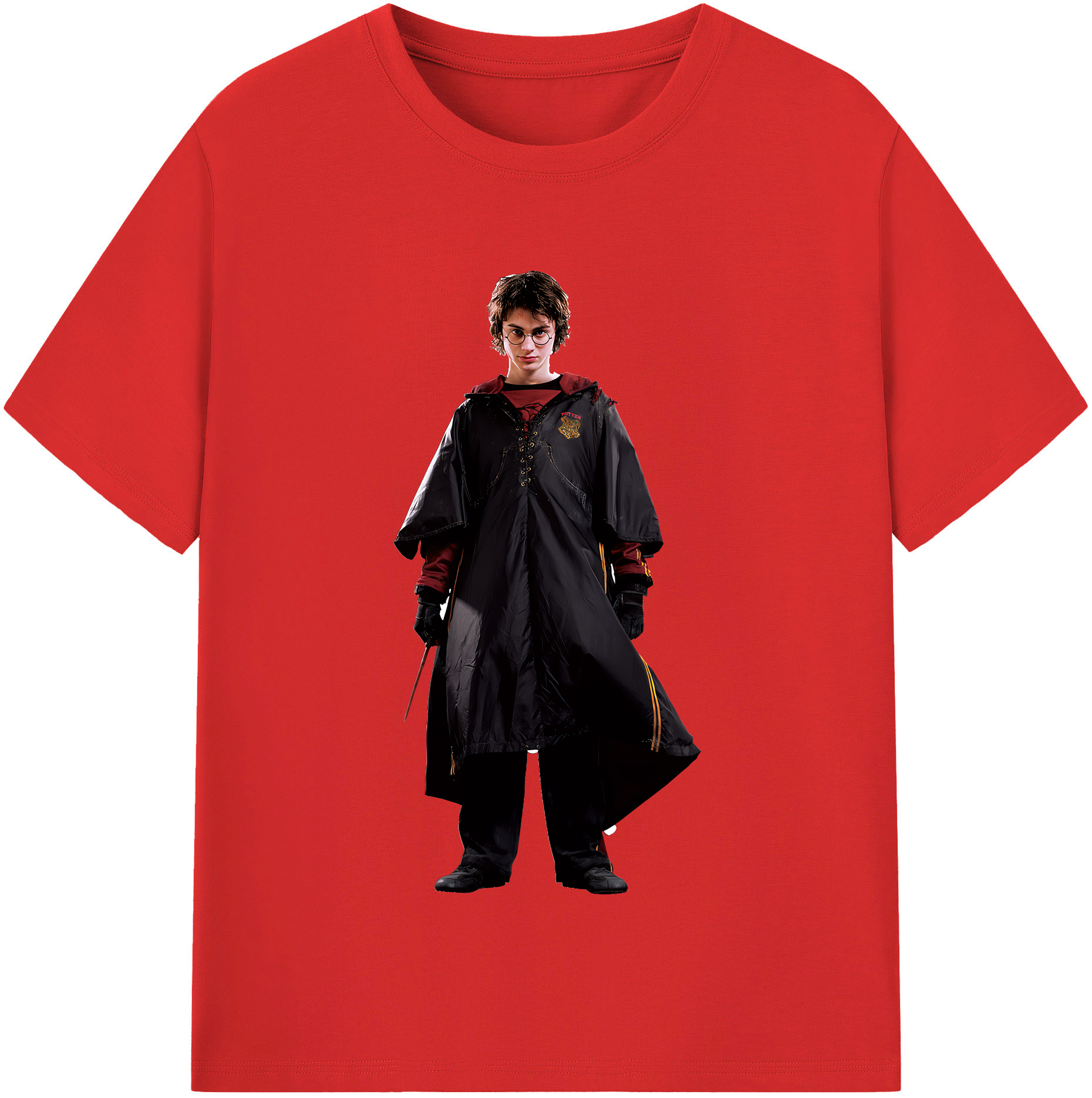 （画像用） Harry Potter ハリー・ポッターシリーズ レディースカジュアルプリントTシャツ（綿100％）