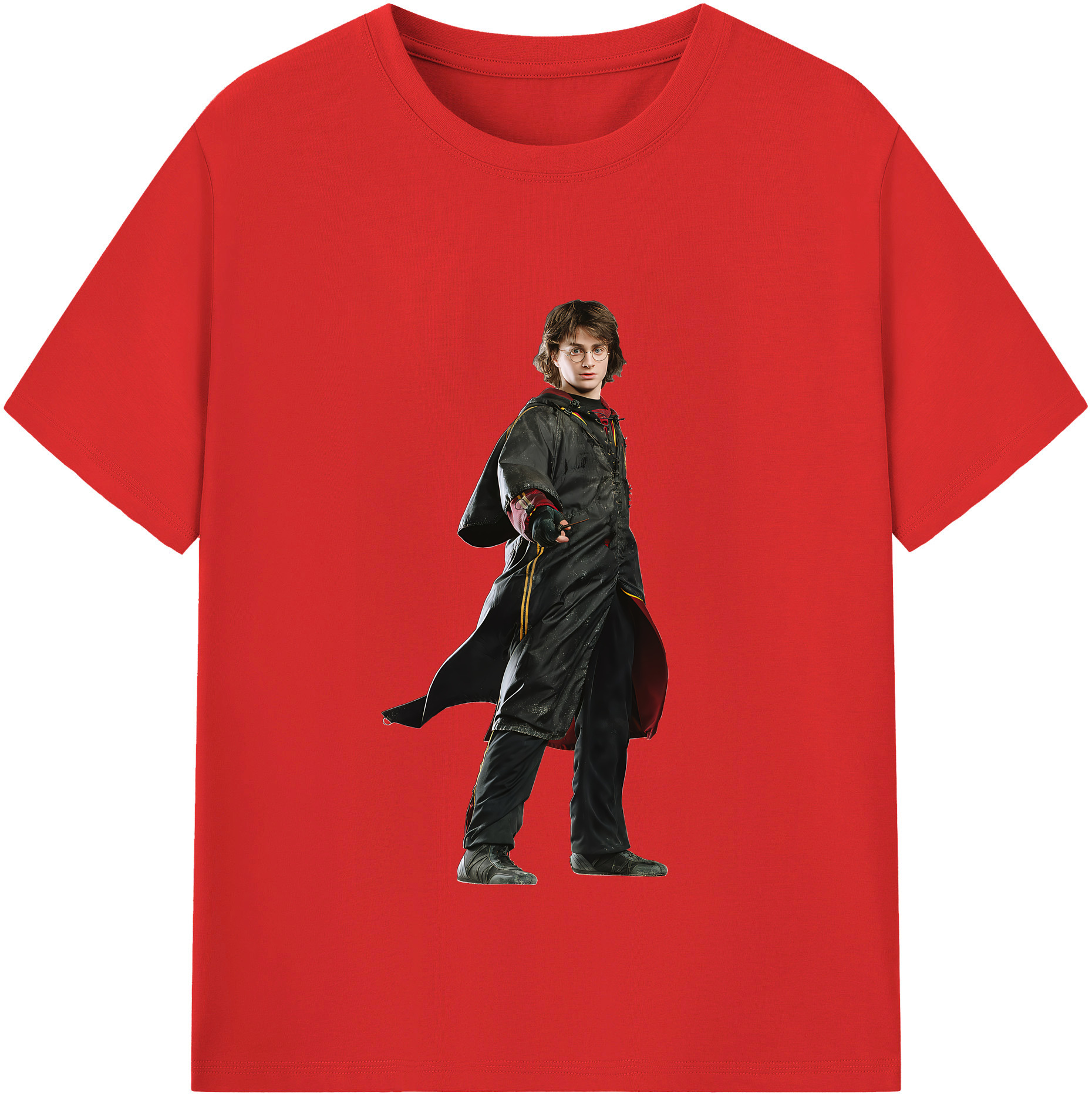 （画像用） Harry Potter ハリー・ポッターシリーズ レディースカジュアルプリントTシャツ（綿100％）