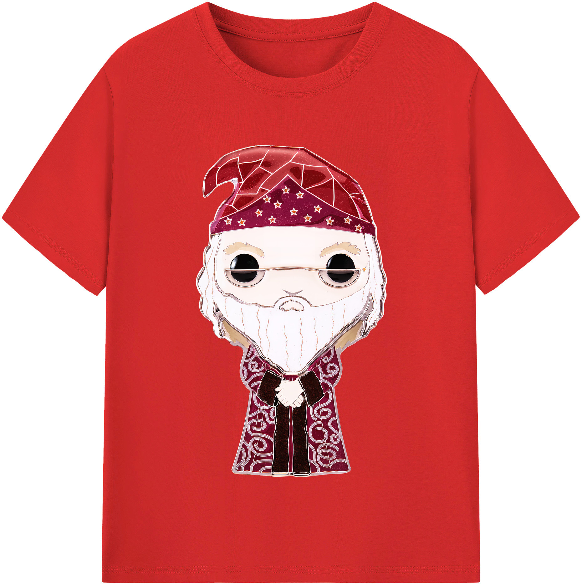 （画像用） Harry Potter ハリー・ポッターシリーズ レディースカジュアルプリントTシャツ（綿100％）