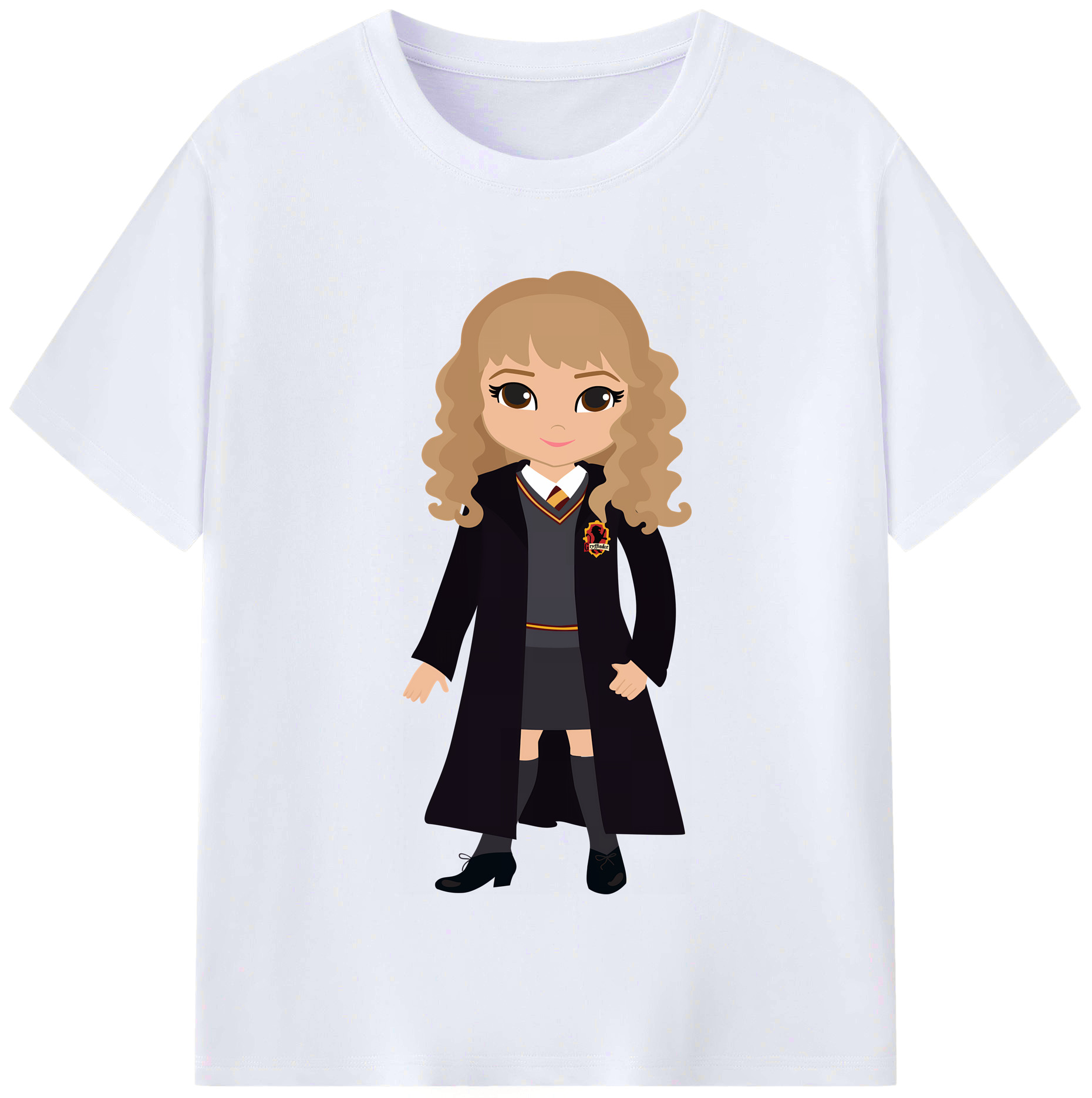 （画像用） Harry Potter ハリー・ポッターシリーズ レディースカジュアルプリントTシャツ（綿100％）