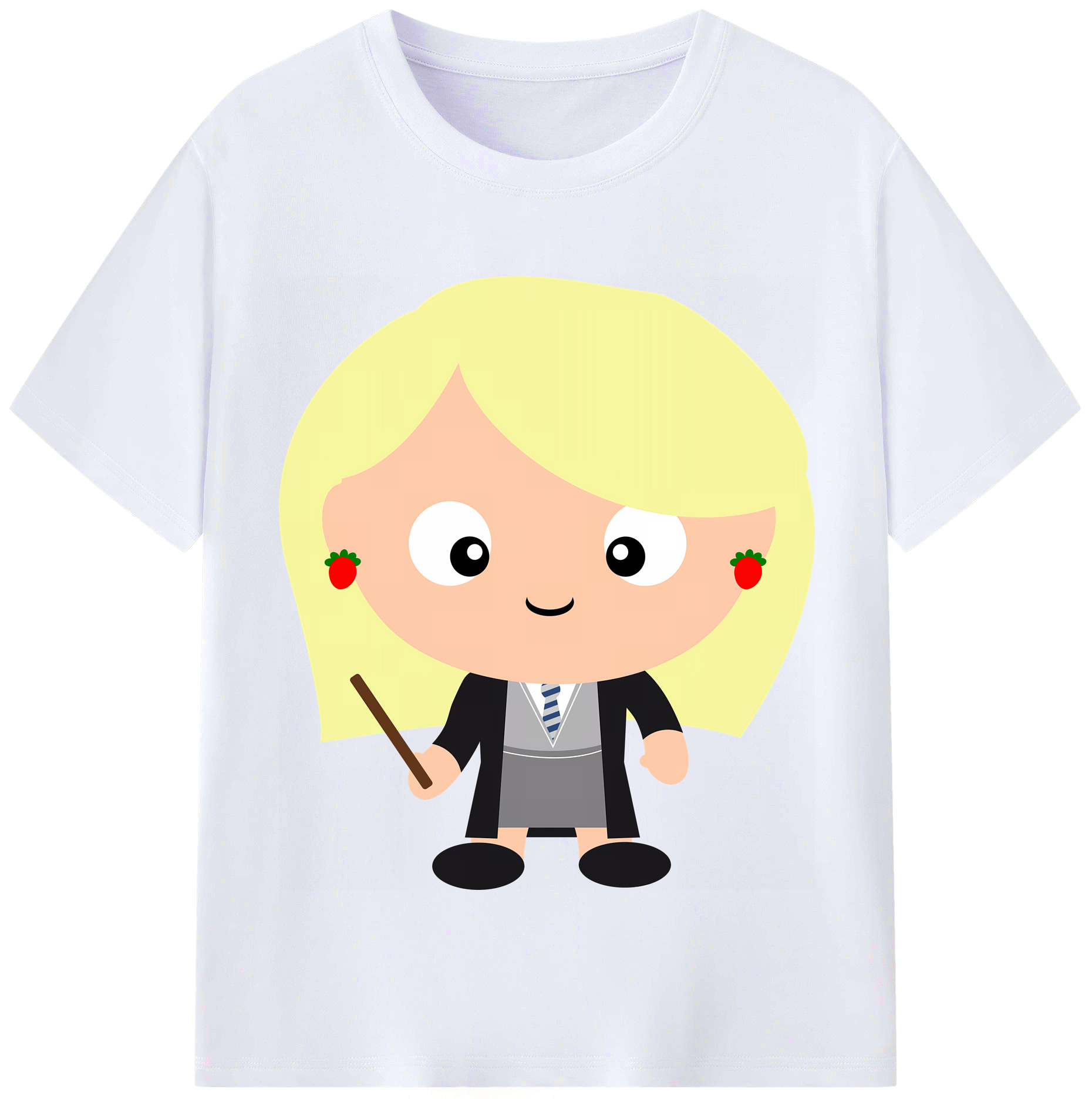 （画像用） Harry Potter ハリー・ポッターシリーズ レディースカジュアルプリントTシャツ（綿100％）
