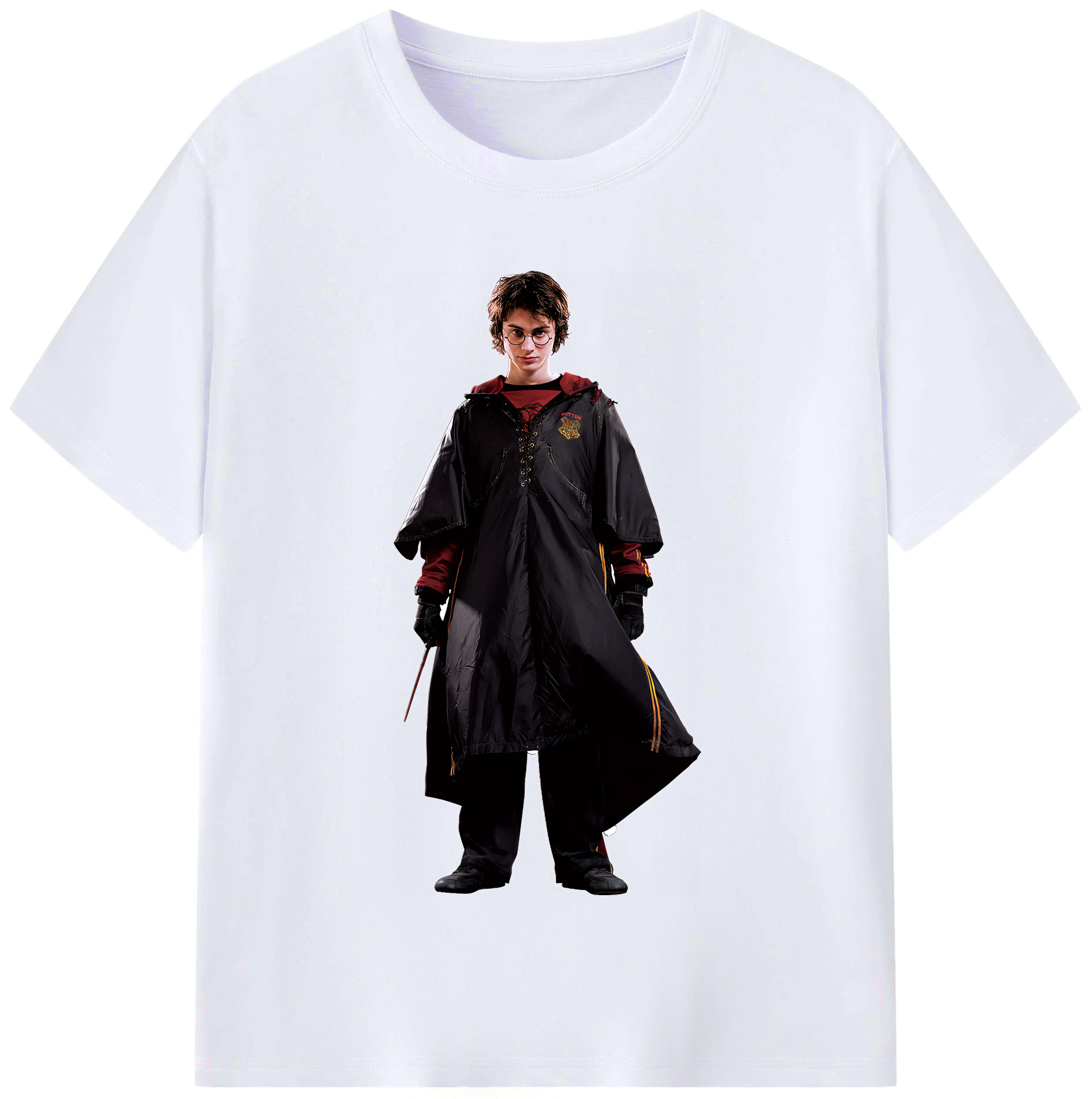 （画像用） Harry Potter ハリー・ポッターシリーズ レディースカジュアルプリントTシャツ（綿100％）