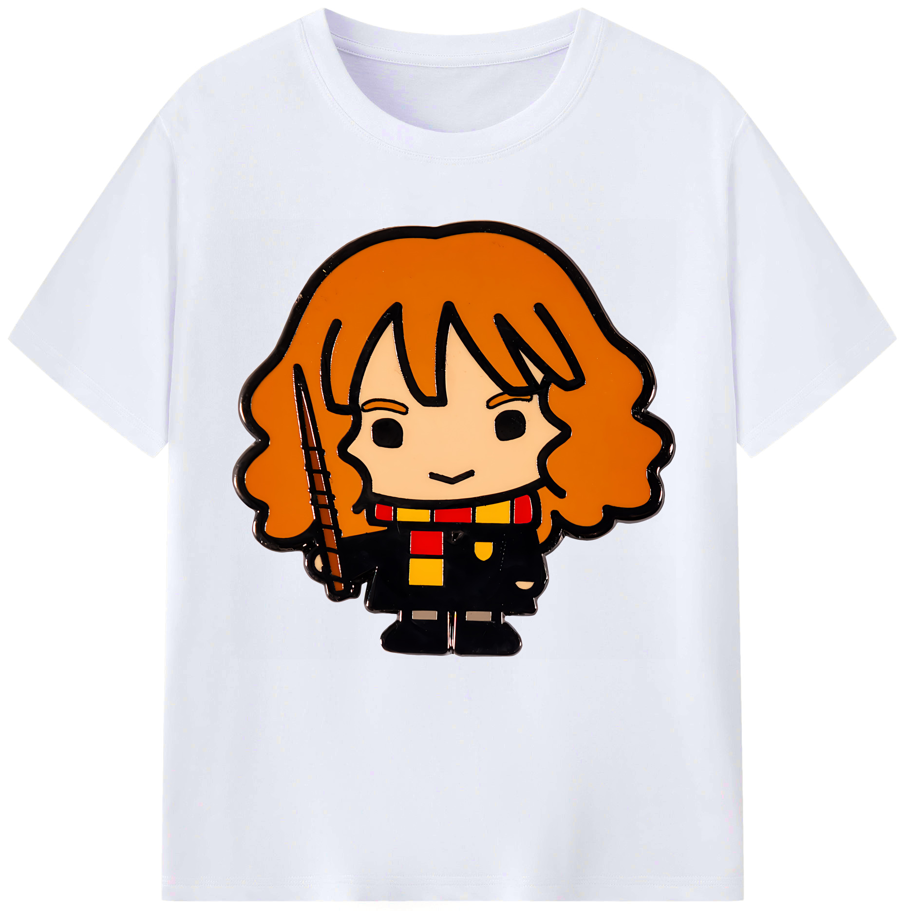 （画像用） Harry Potter ハリー・ポッターシリーズ レディースカジュアルプリントTシャツ（綿100％）