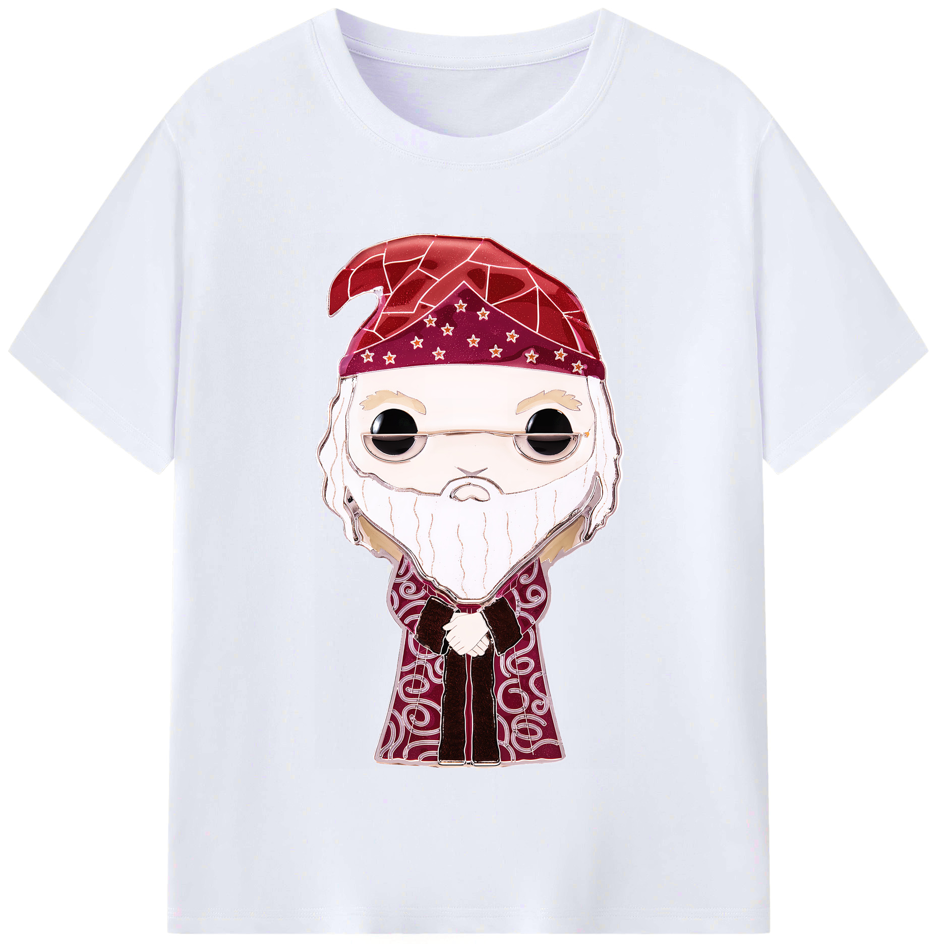 （画像用） Harry Potter ハリー・ポッターシリーズ レディースカジュアルプリントTシャツ（綿100％）