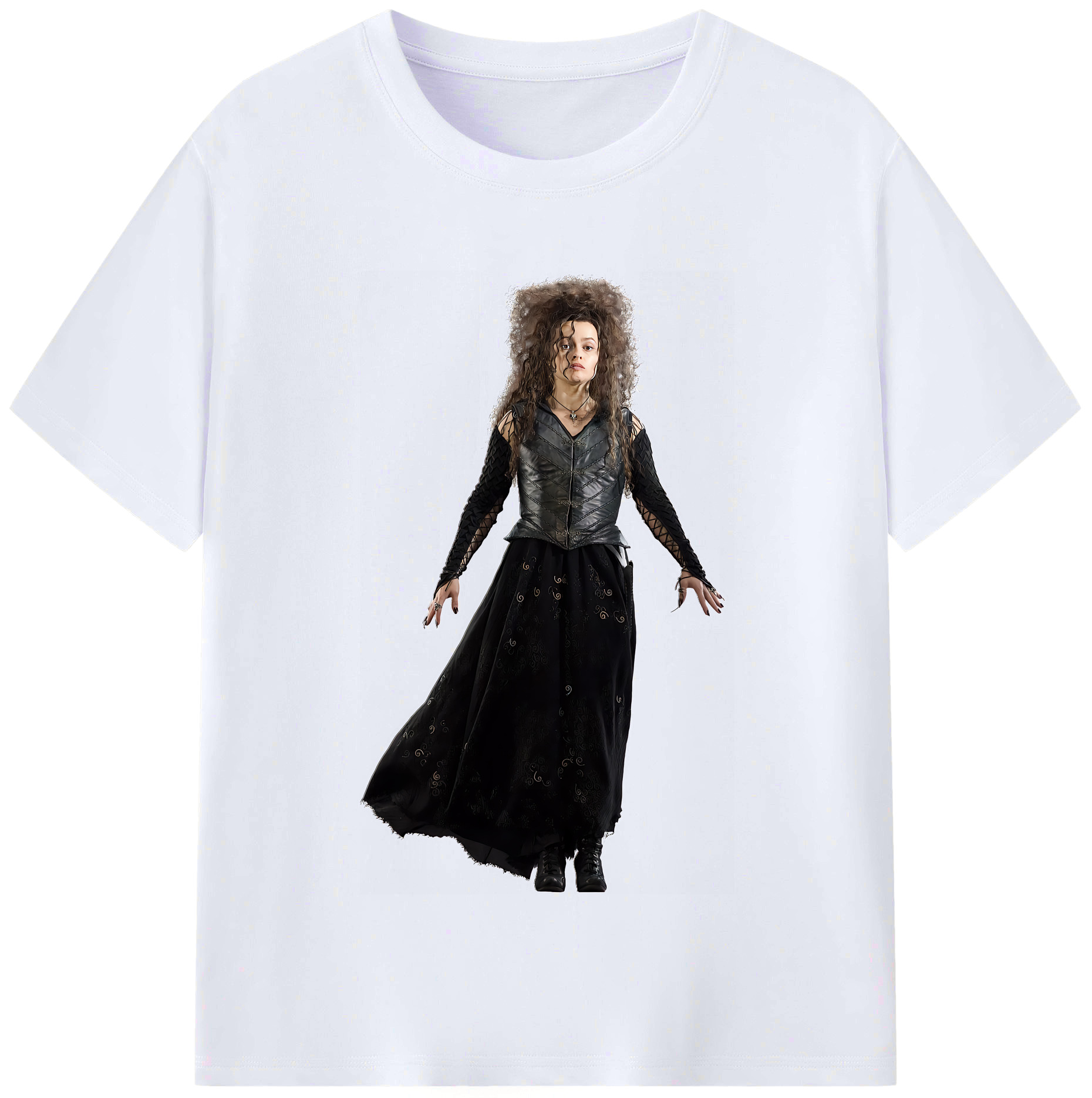 （画像用） Harry Potter ハリー・ポッターシリーズ レディースカジュアルプリントTシャツ（綿100％）