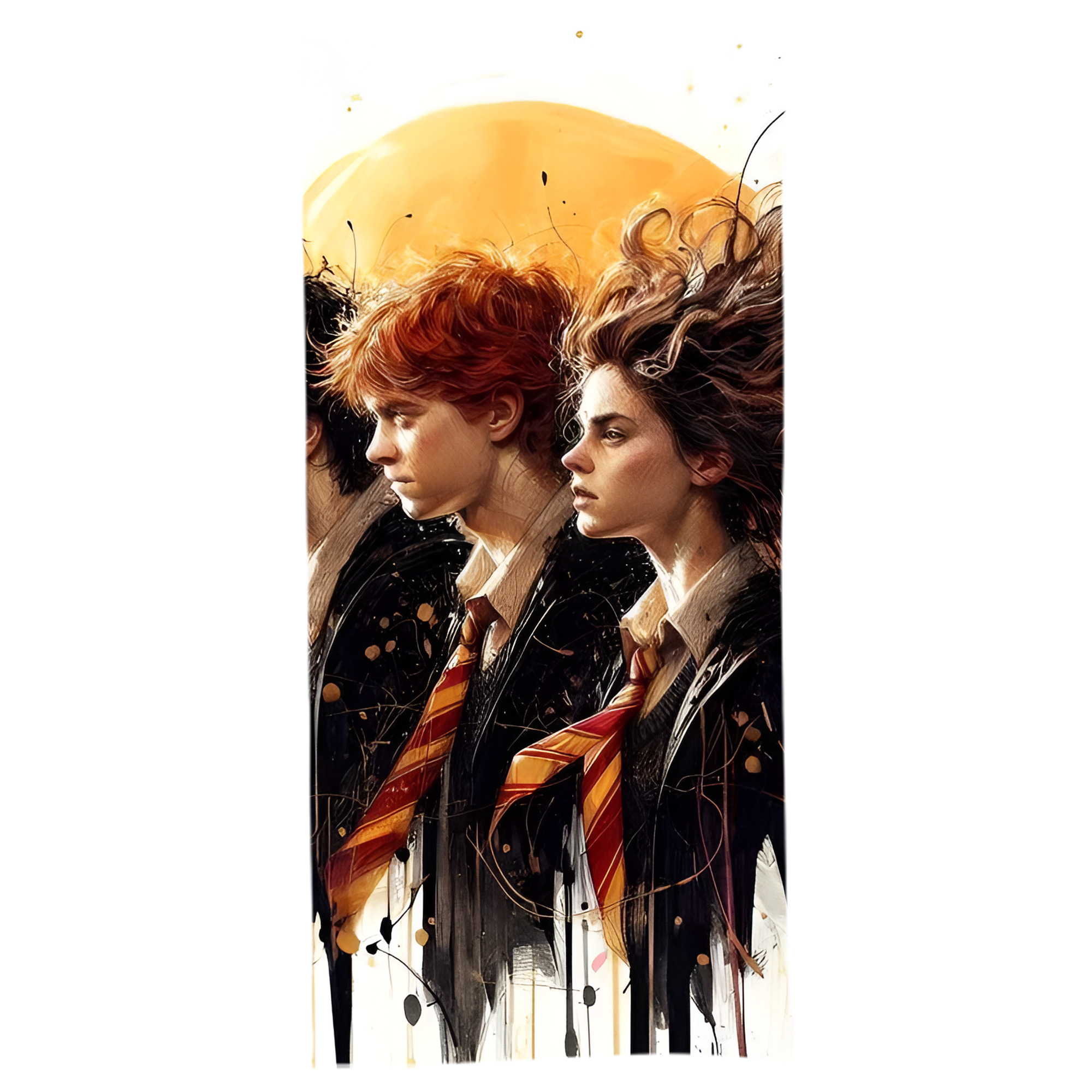 （画像用） Harry Potter ハリー・ポッターシリーズ 大判バスタオル 70×140cm 吸水速乾 柔らかい肌触り