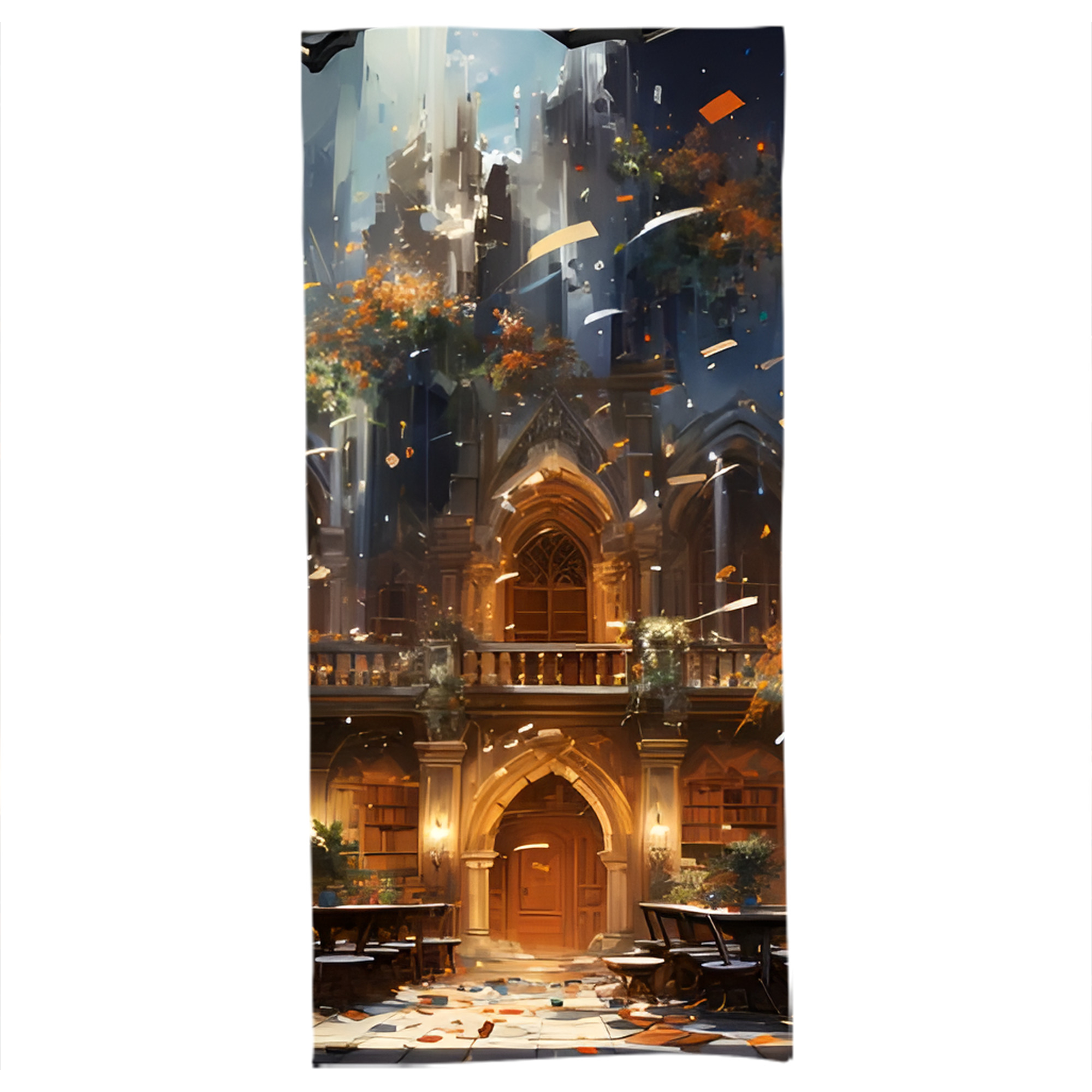（画像用） Harry Potter ハリー・ポッターシリーズ 大判バスタオル 70×140cm 吸水速乾 柔らかい肌触り