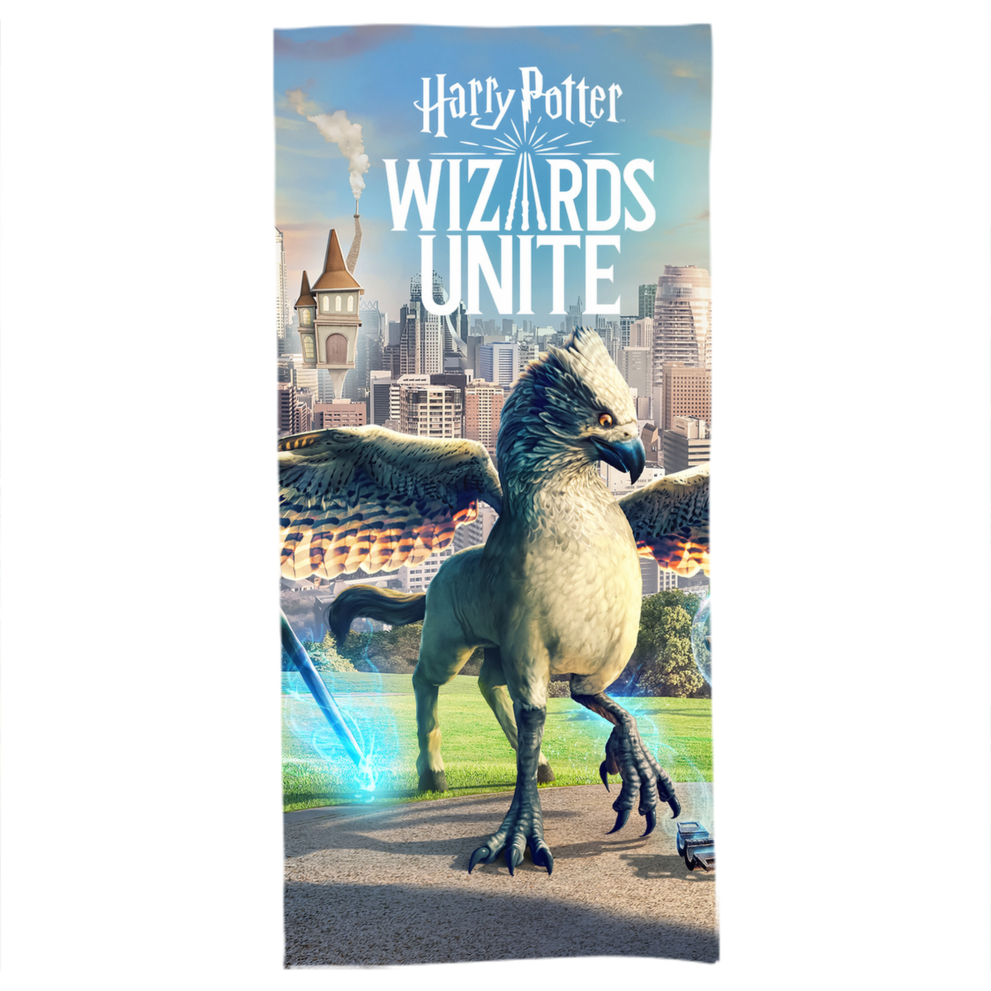 （画像用） Harry Potter ハリー・ポッターシリーズ 大判バスタオル 70×140cm 吸水速乾 柔らかい肌触り