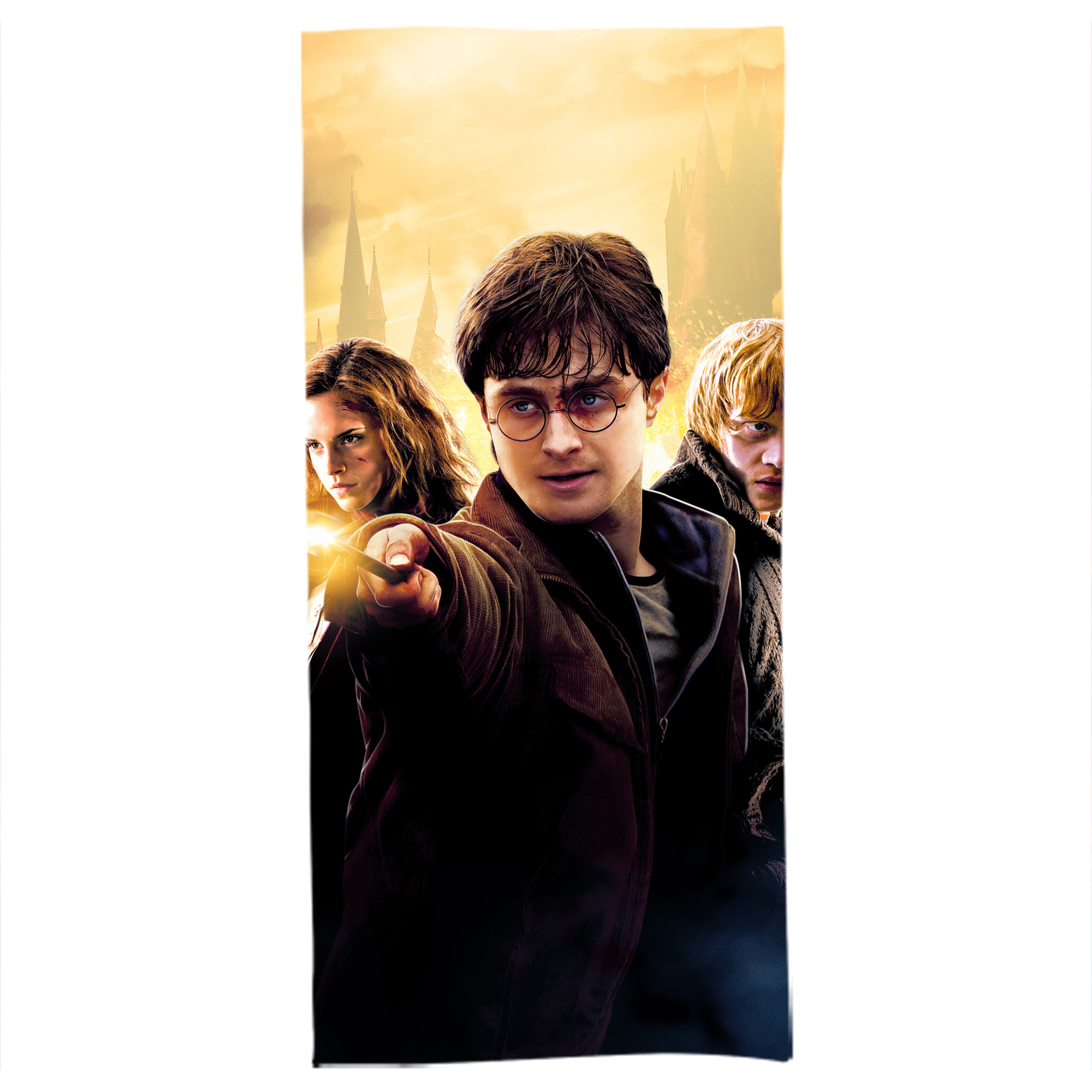 （画像用） Harry Potter ハリー・ポッターシリーズ 大判バスタオル 70×140cm 吸水速乾 柔らかい肌触り