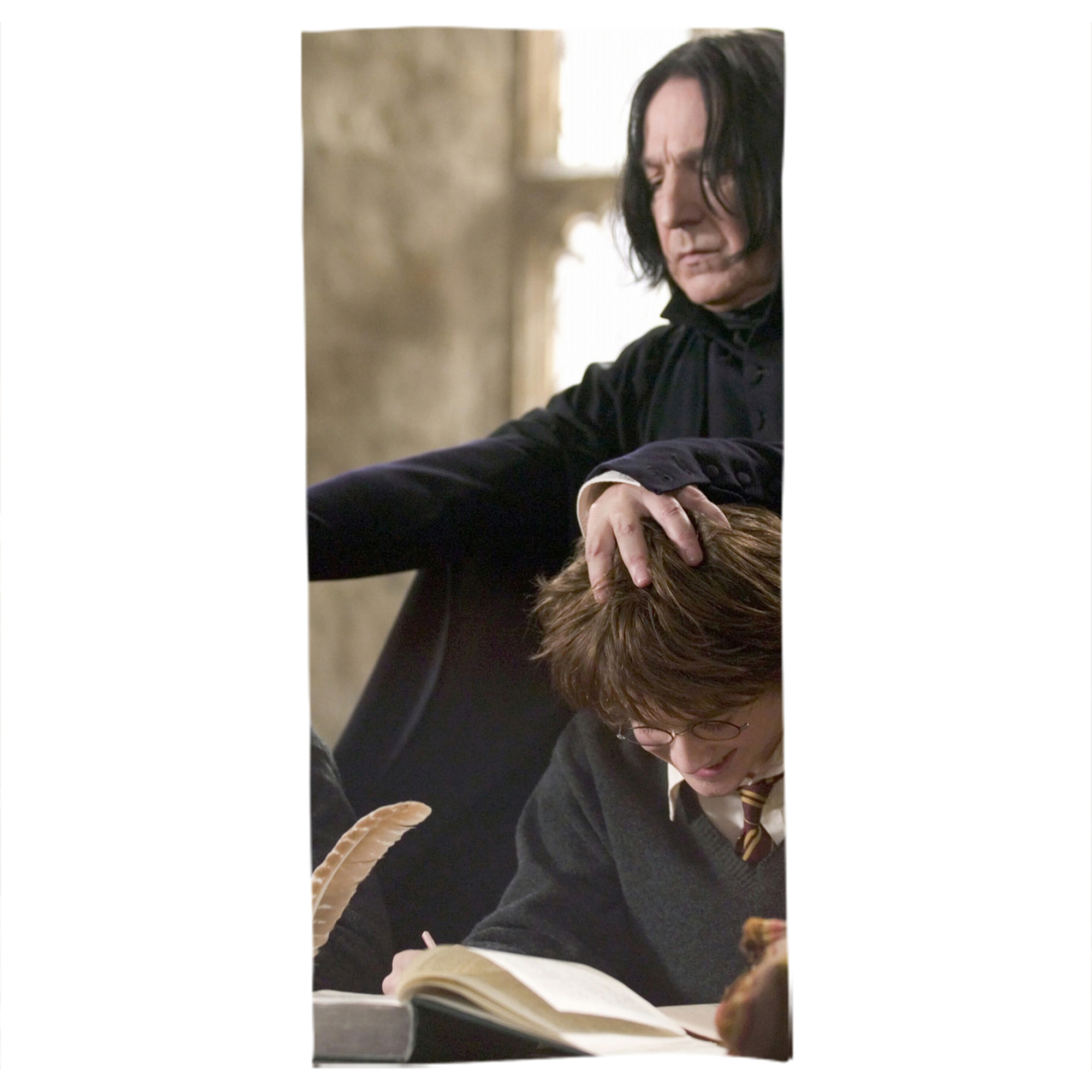 （画像用） Harry Potter ハリー・ポッターシリーズ 大判バスタオル 70×140cm 吸水速乾 柔らかい肌触り