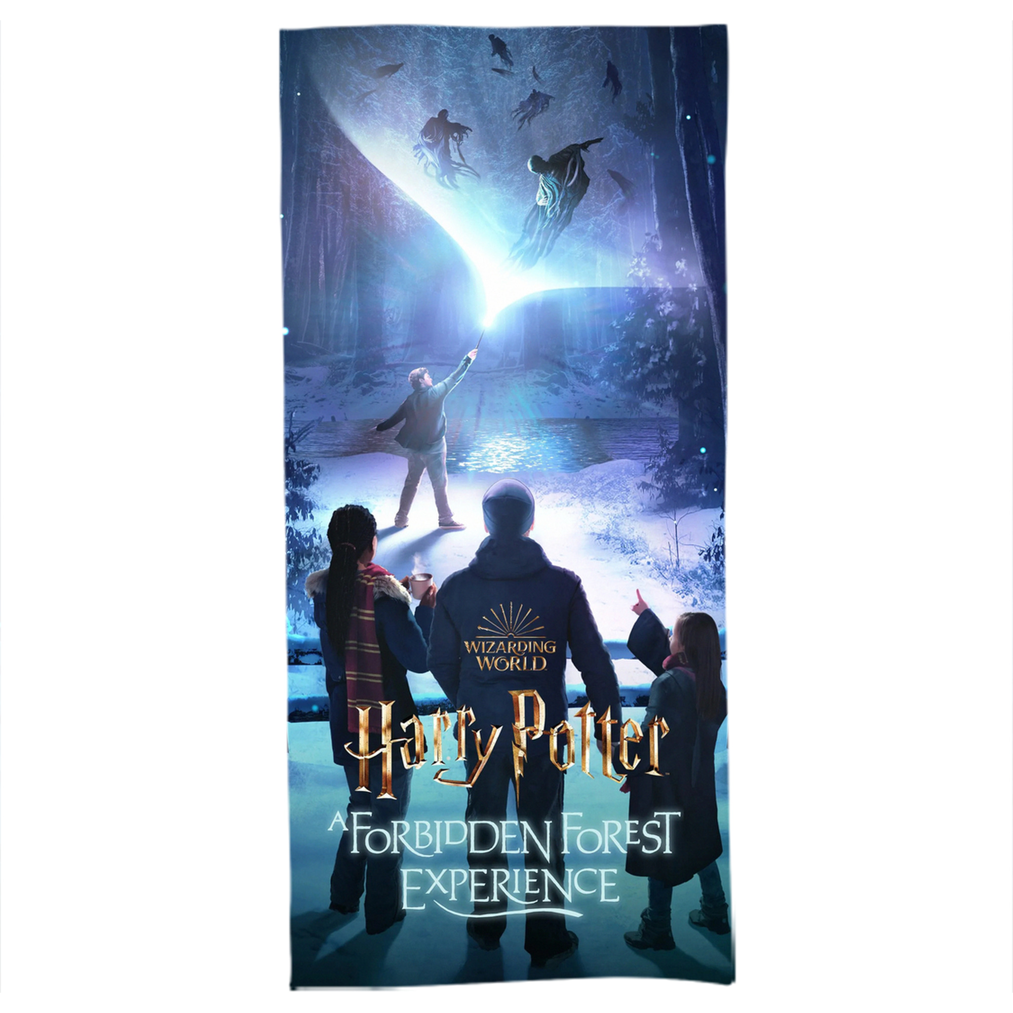 （画像用） Harry Potter ハリー・ポッターシリーズ 大判バスタオル 70×140cm 吸水速乾 柔らかい肌触り
