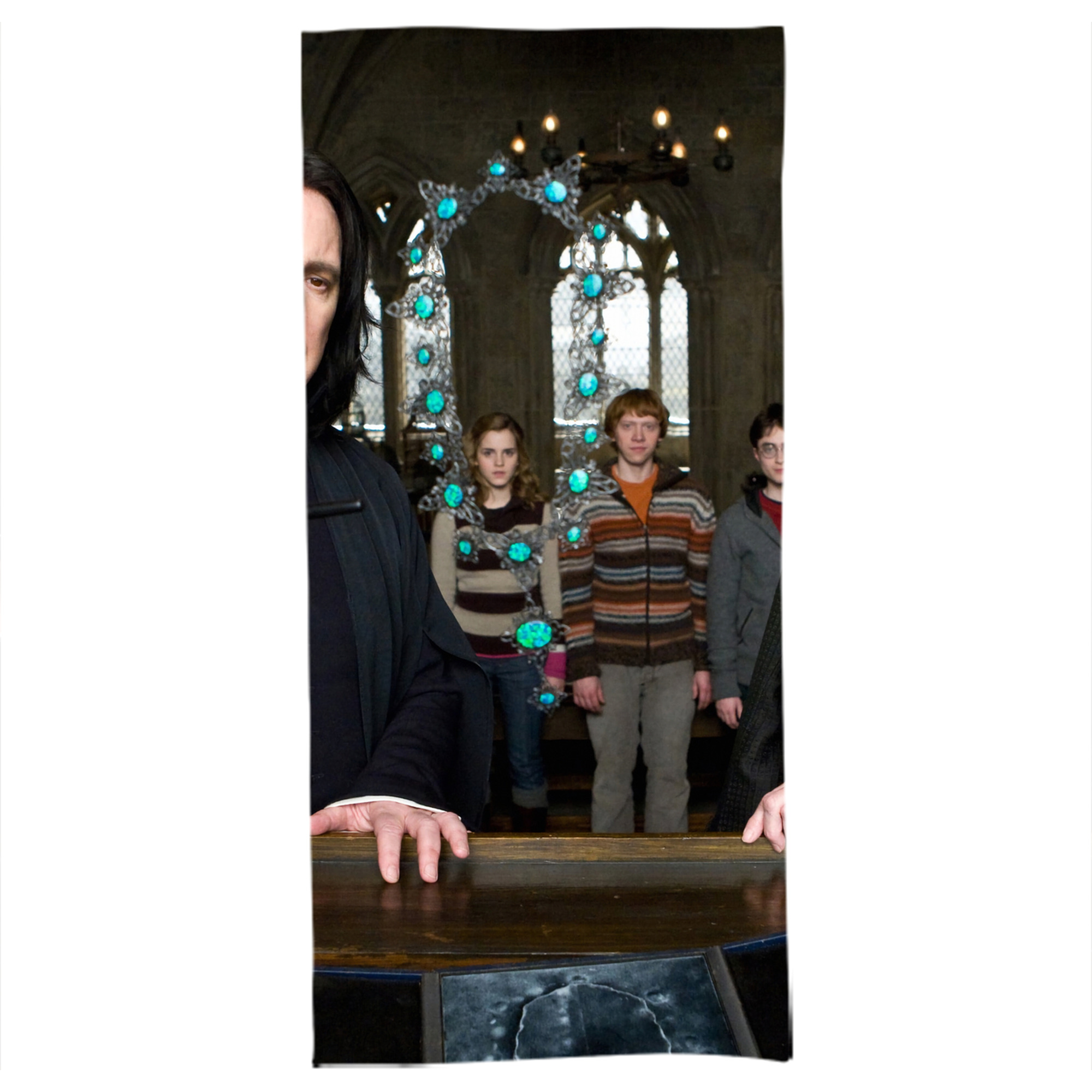 （画像用） Harry Potter ハリー・ポッターシリーズ 大判バスタオル 70×140cm 吸水速乾 柔らかい肌触り