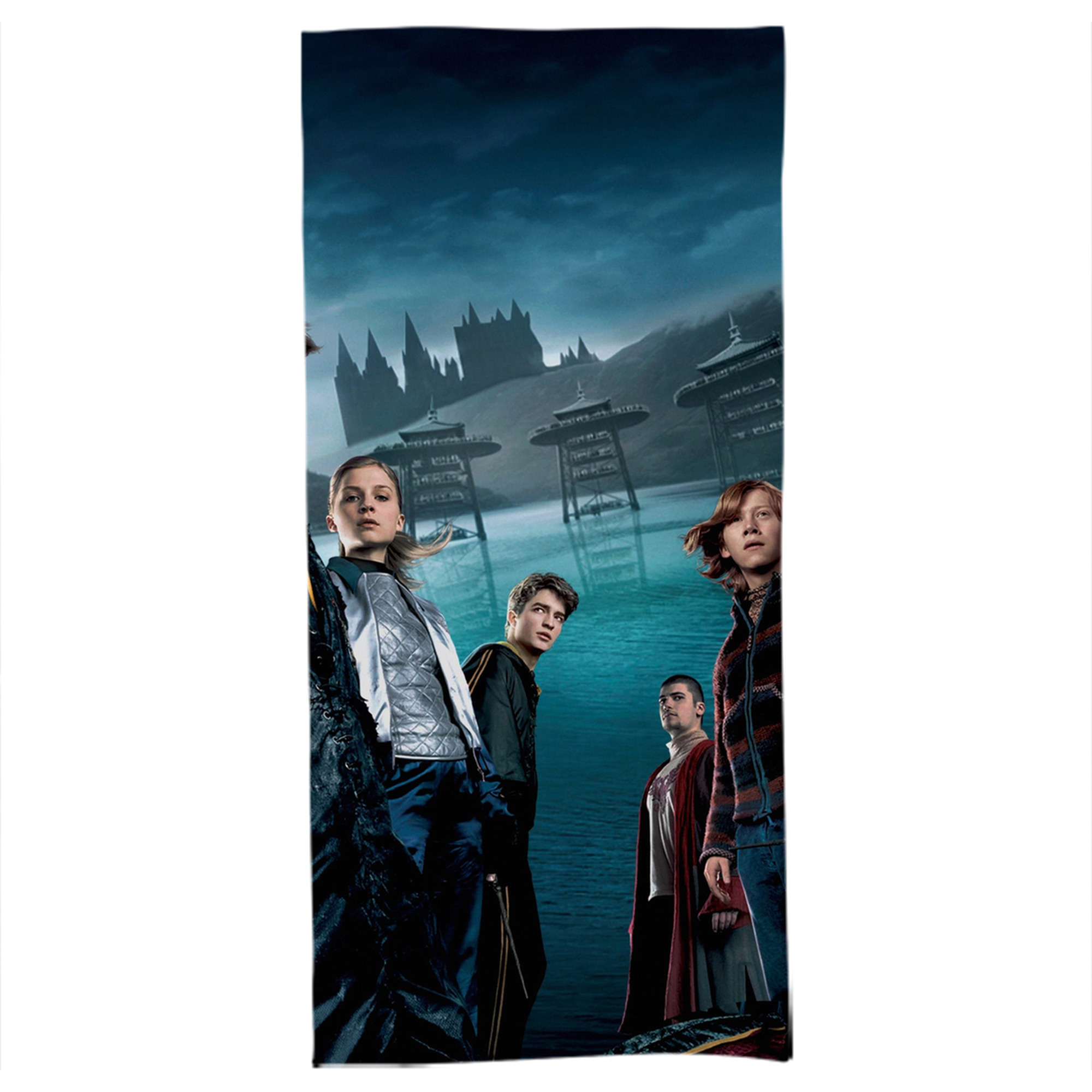 （画像用） Harry Potter ハリー・ポッターシリーズ 大判バスタオル 70×140cm 吸水速乾 柔らかい肌触り