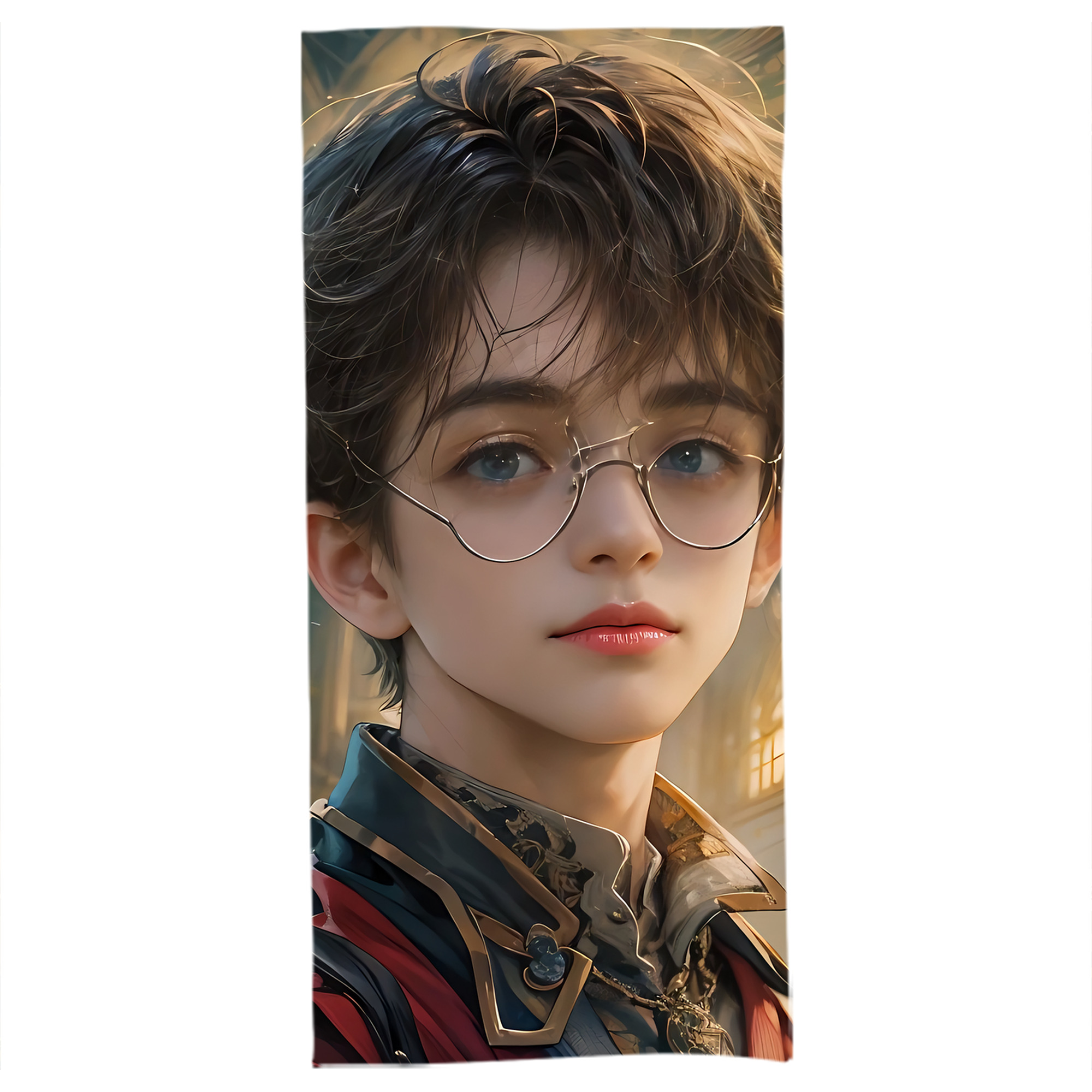 （画像用） Harry Potter ハリー・ポッターシリーズ 大判バスタオル 70×140cm 吸水速乾 柔らかい肌触り