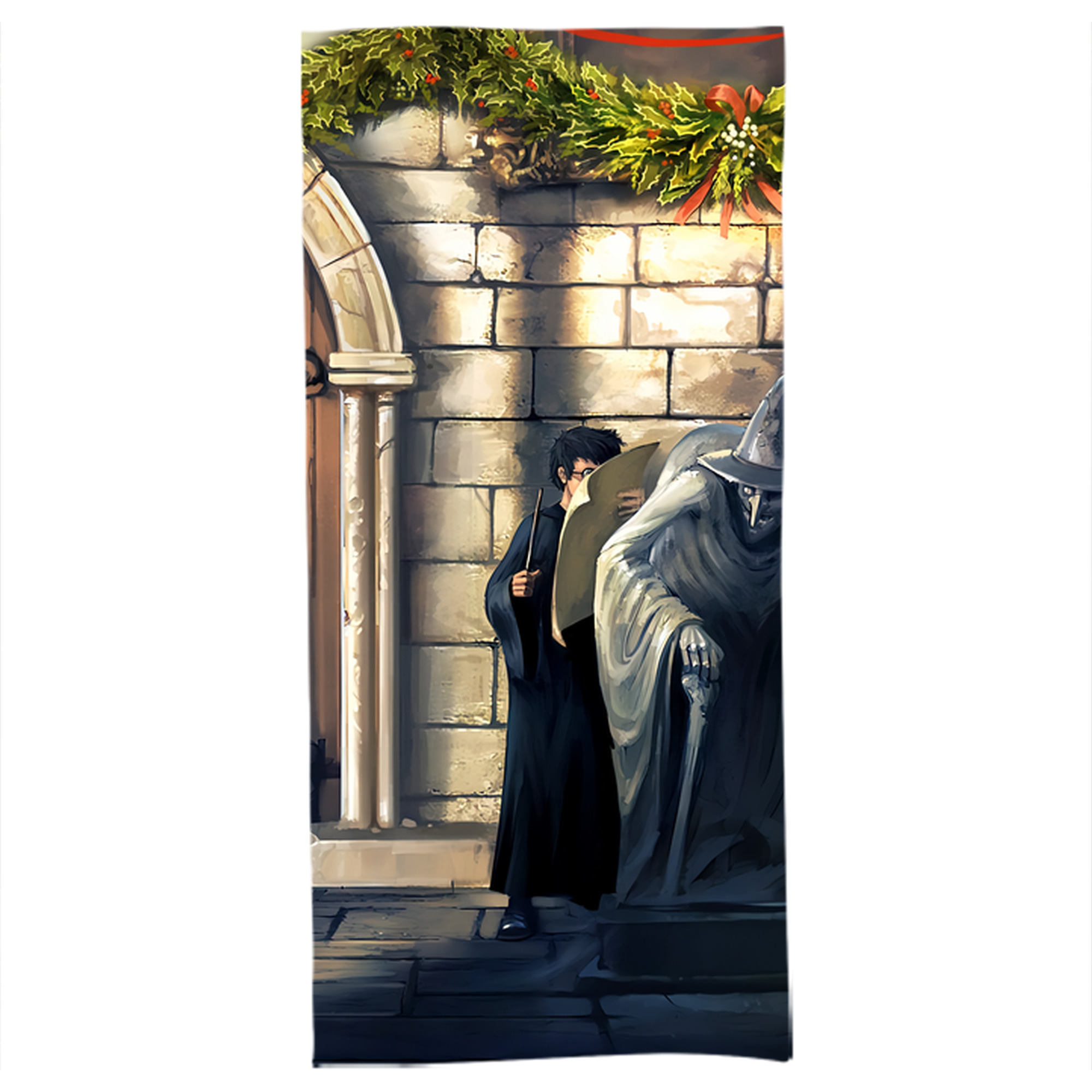 （画像用） Harry Potter ハリー・ポッターシリーズ 大判バスタオル 70×140cm 吸水速乾 柔らかい肌触り