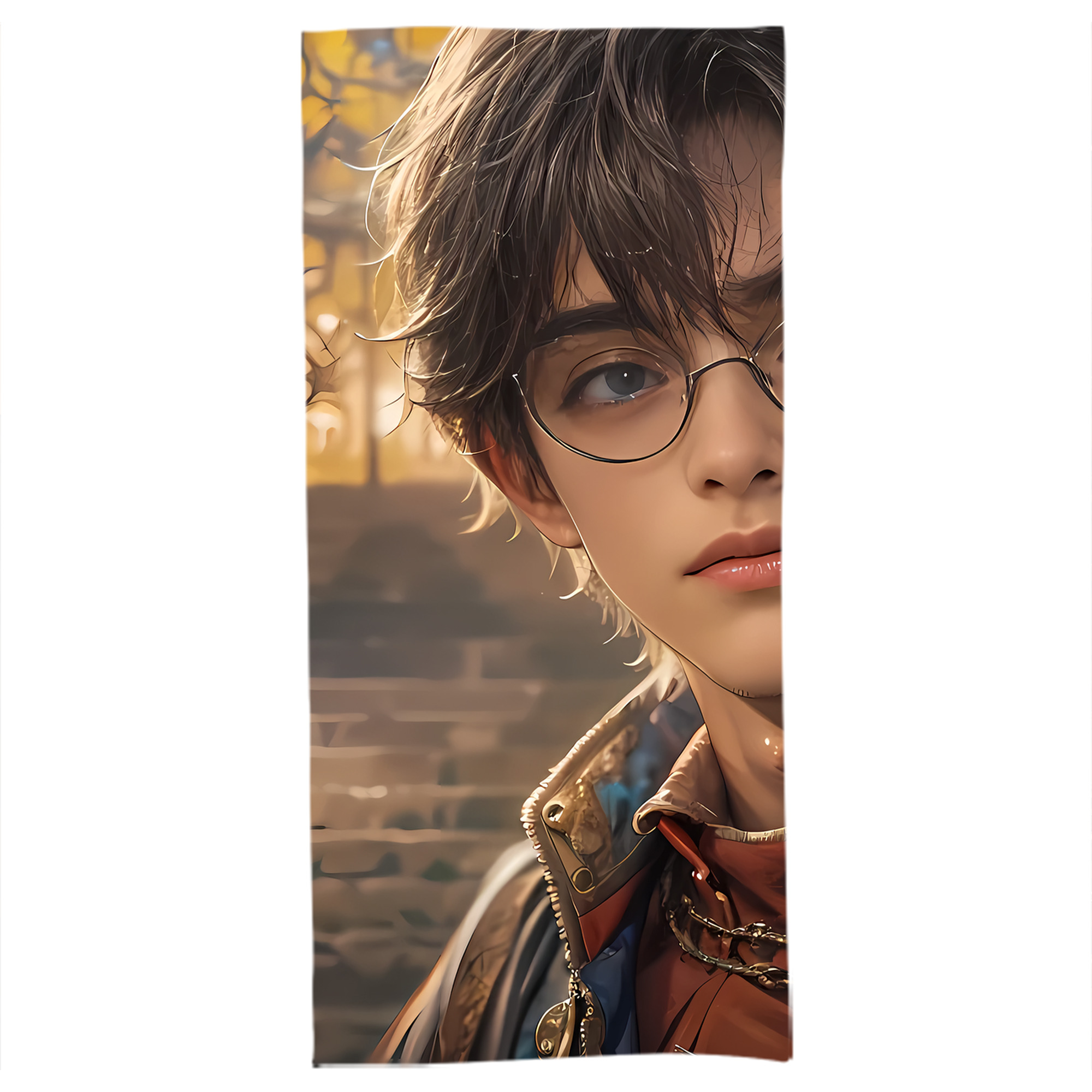 （画像用） Harry Potter ハリー・ポッターシリーズ 大判バスタオル 70×140cm 吸水速乾 柔らかい肌触り