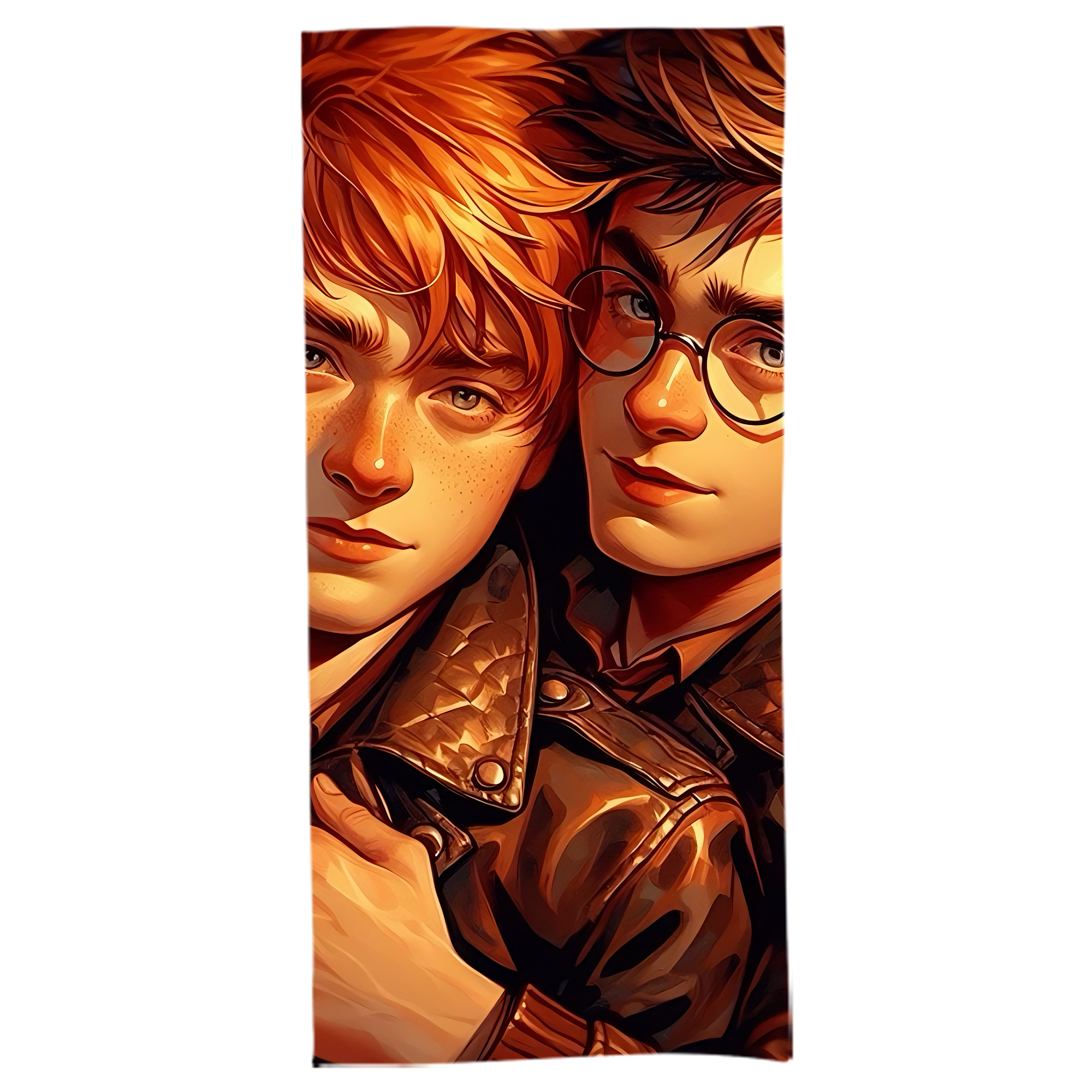 （画像用） Harry Potter ハリー・ポッターシリーズ 大判バスタオル 70×140cm 吸水速乾 柔らかい肌触り