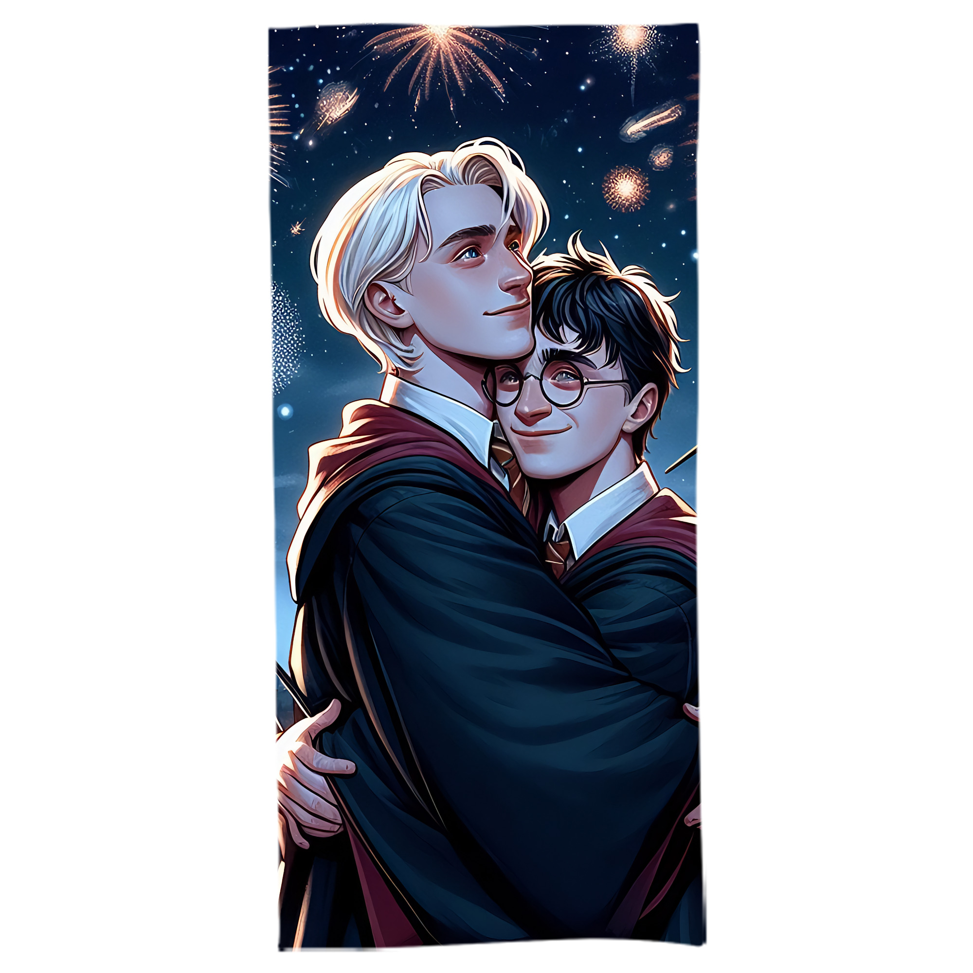 （画像用） Harry Potter ハリー・ポッターシリーズ 大判バスタオル 70×140cm 吸水速乾 柔らかい肌触り