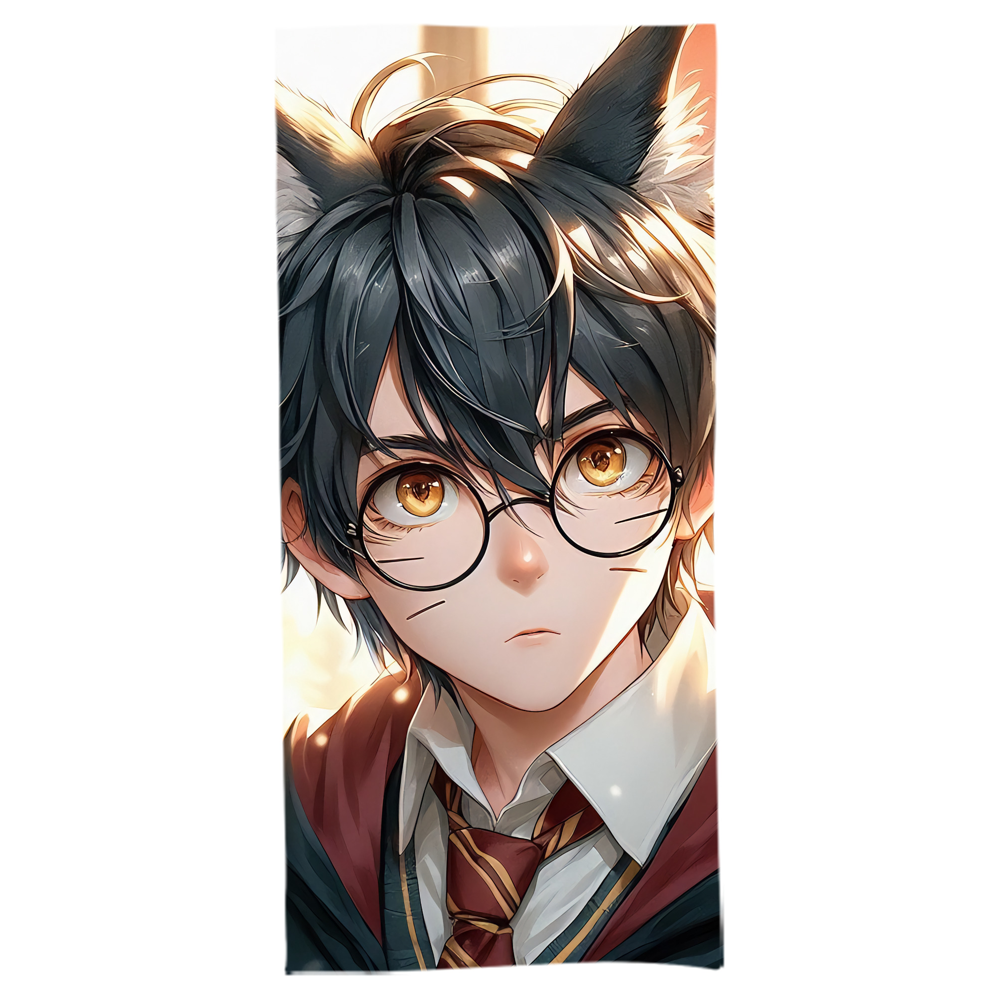 （画像用） Harry Potter ハリー・ポッターシリーズ 大判バスタオル 70×140cm 吸水速乾 柔らかい肌触り