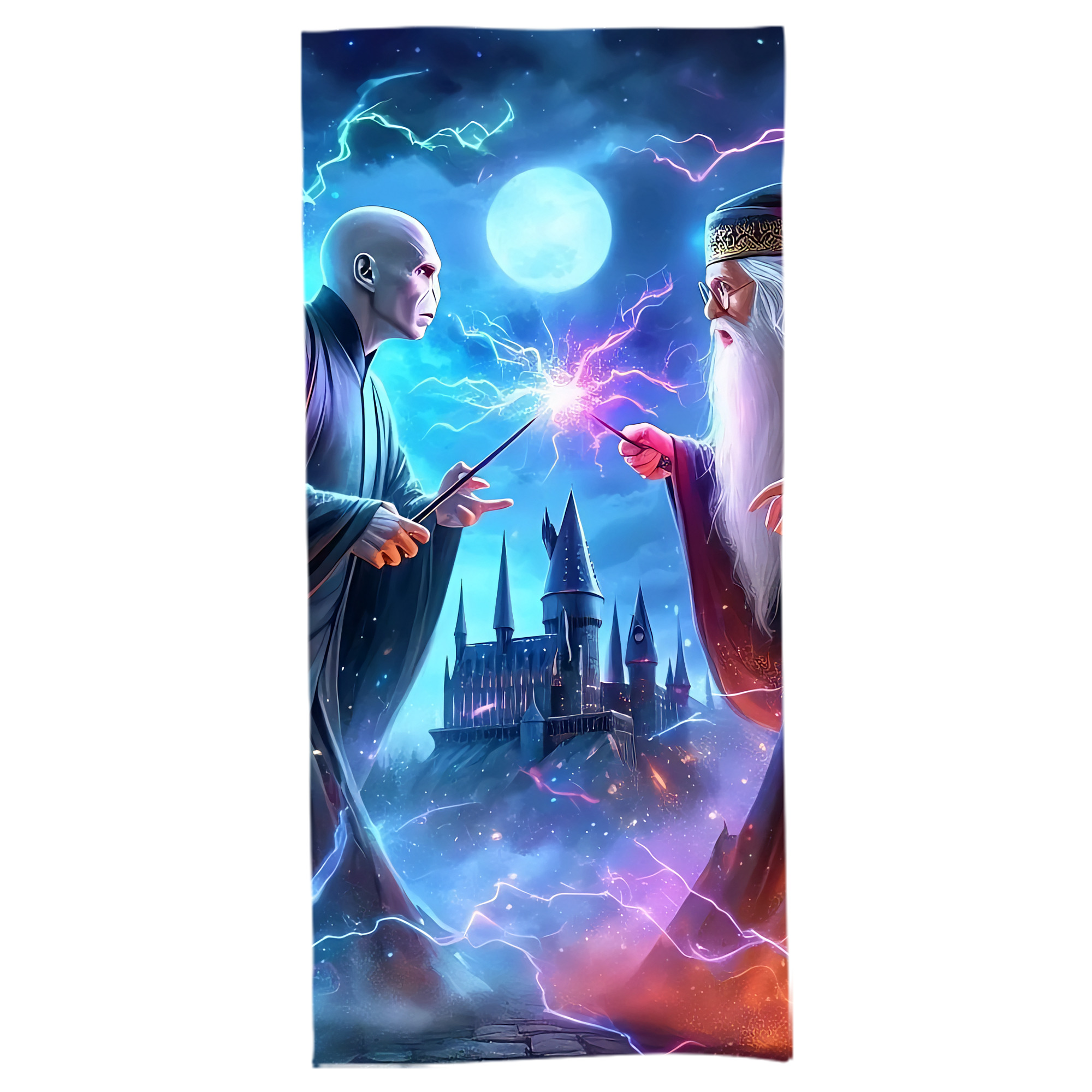 （画像用） Harry Potter ハリー・ポッターシリーズ 大判バスタオル 70×140cm 吸水速乾 柔らかい肌触り