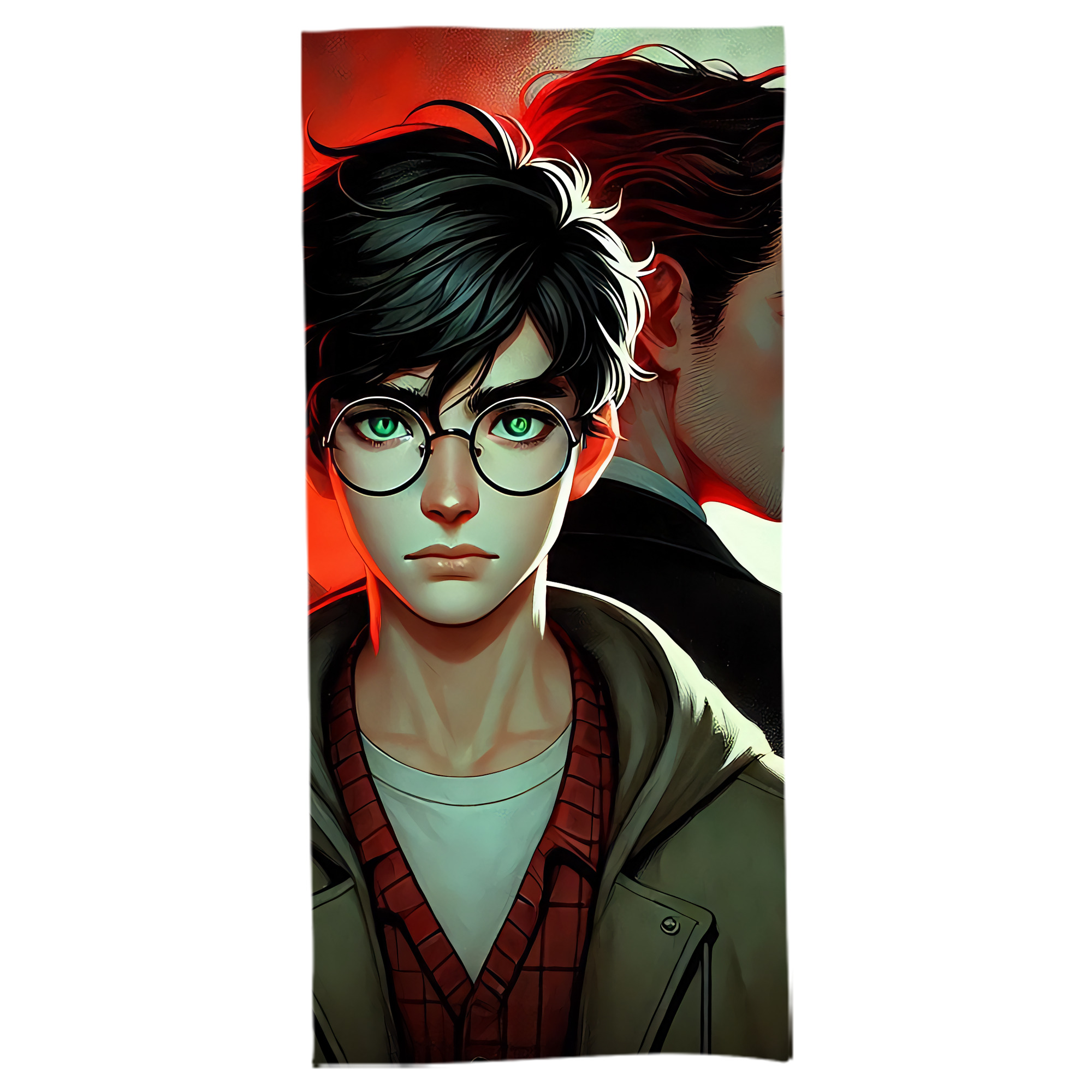 （画像用） Harry Potter ハリー・ポッターシリーズ 大判バスタオル 70×140cm 吸水速乾 柔らかい肌触り
