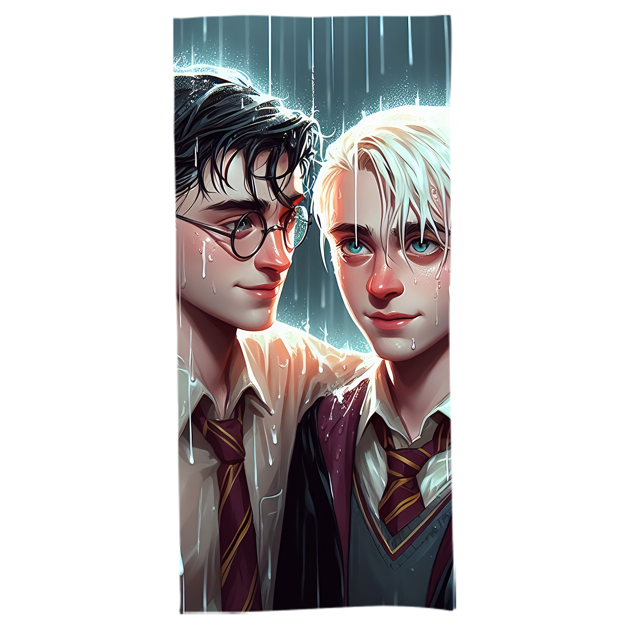 （画像用） Harry Potter ハリー・ポッターシリーズ 大判バスタオル 70×140cm 吸水速乾 柔らかい肌触り