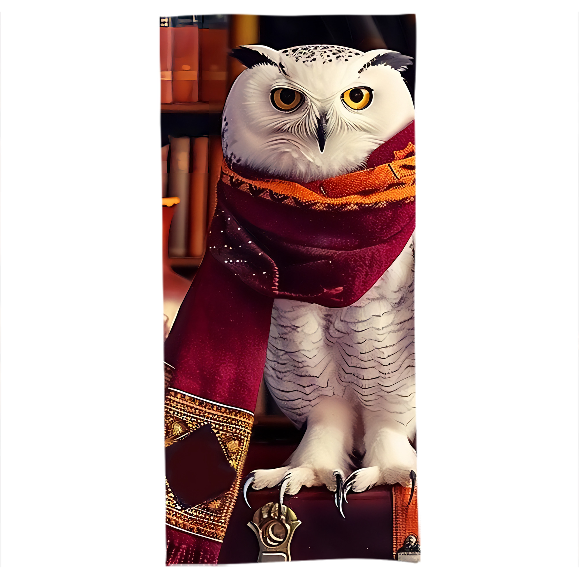 （画像用） Harry Potter ハリー・ポッターシリーズ 大判バスタオル 70×140cm 吸水速乾 柔らかい肌触り