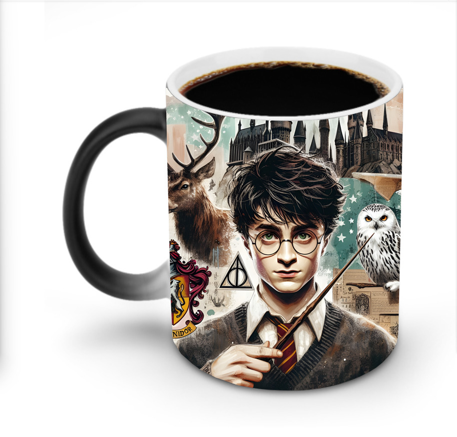 （画像用） Harry Potter ハリー・ポッターシリーズ 温度変色マグカップ