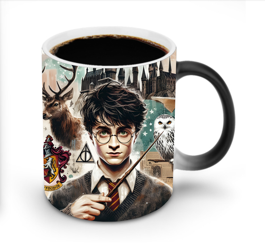 （画像用） Harry Potter ハリー・ポッターシリーズ 温度変色マグカップ