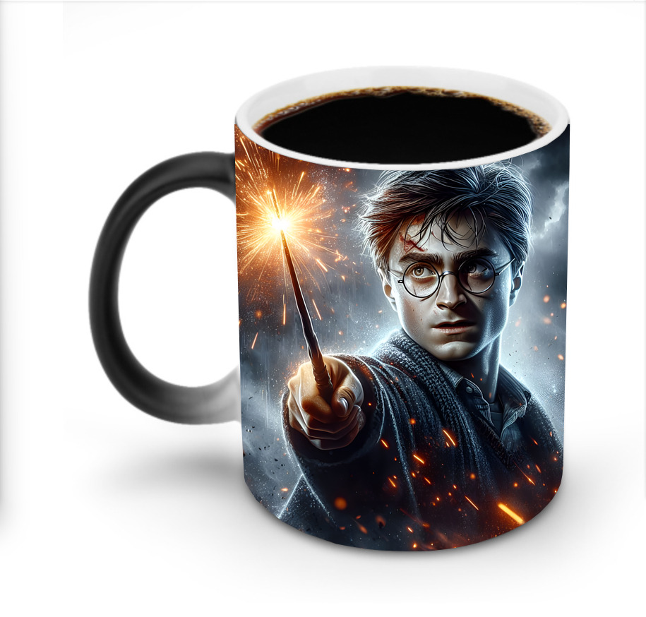 （画像用） Harry Potter ハリー・ポッターシリーズ 温度変色マグカップ