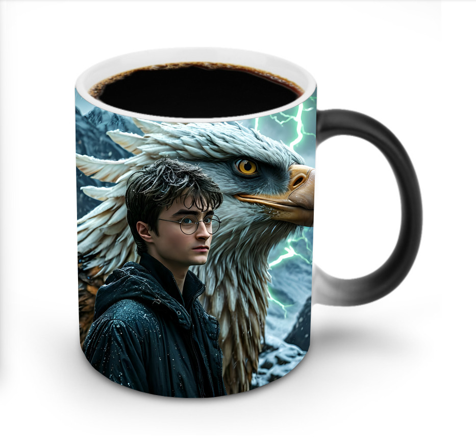 （画像用） Harry Potter ハリー・ポッターシリーズ 温度変色マグカップ