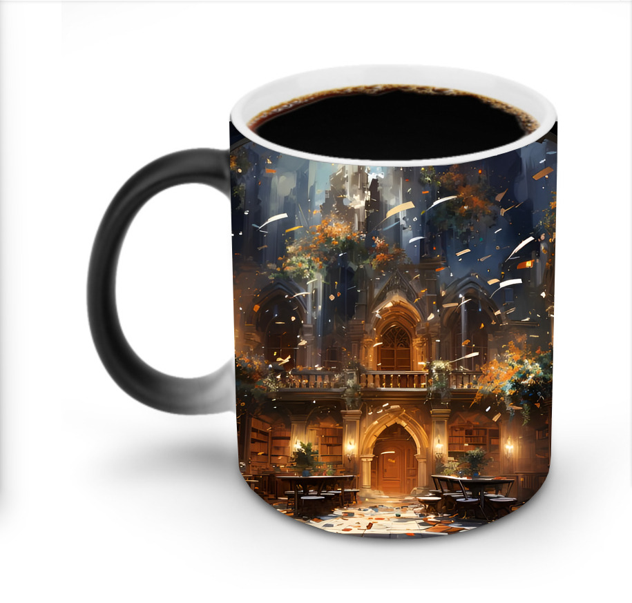 （画像用） Harry Potter ハリー・ポッターシリーズ 温度変色マグカップ