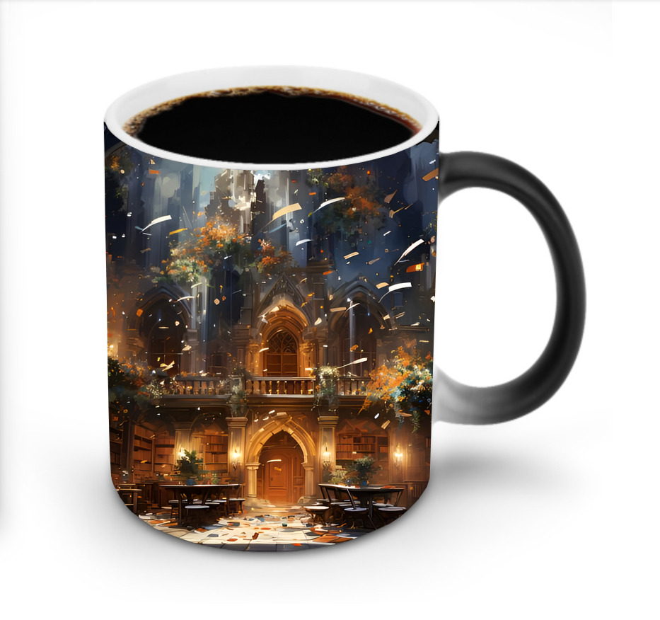 （画像用） Harry Potter ハリー・ポッターシリーズ 温度変色マグカップ