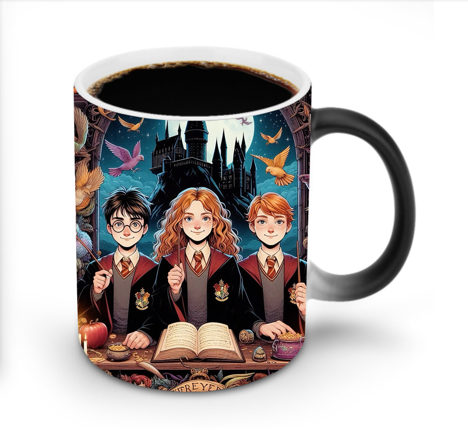 （画像用） Harry Potter ハリー・ポッターシリーズ 温度変色マグカップ