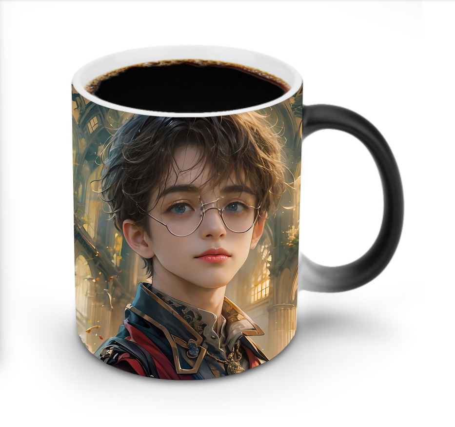 （画像用） Harry Potter ハリー・ポッターシリーズ 温度変色マグカップ