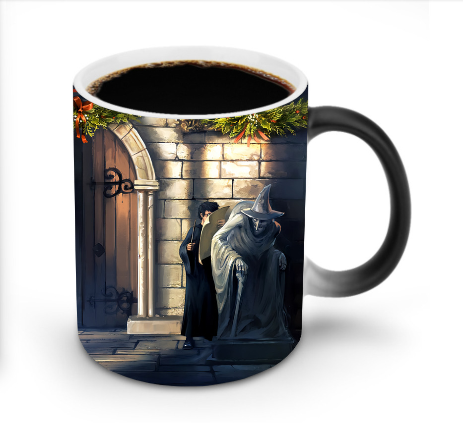 （画像用） Harry Potter ハリー・ポッターシリーズ 温度変色マグカップ